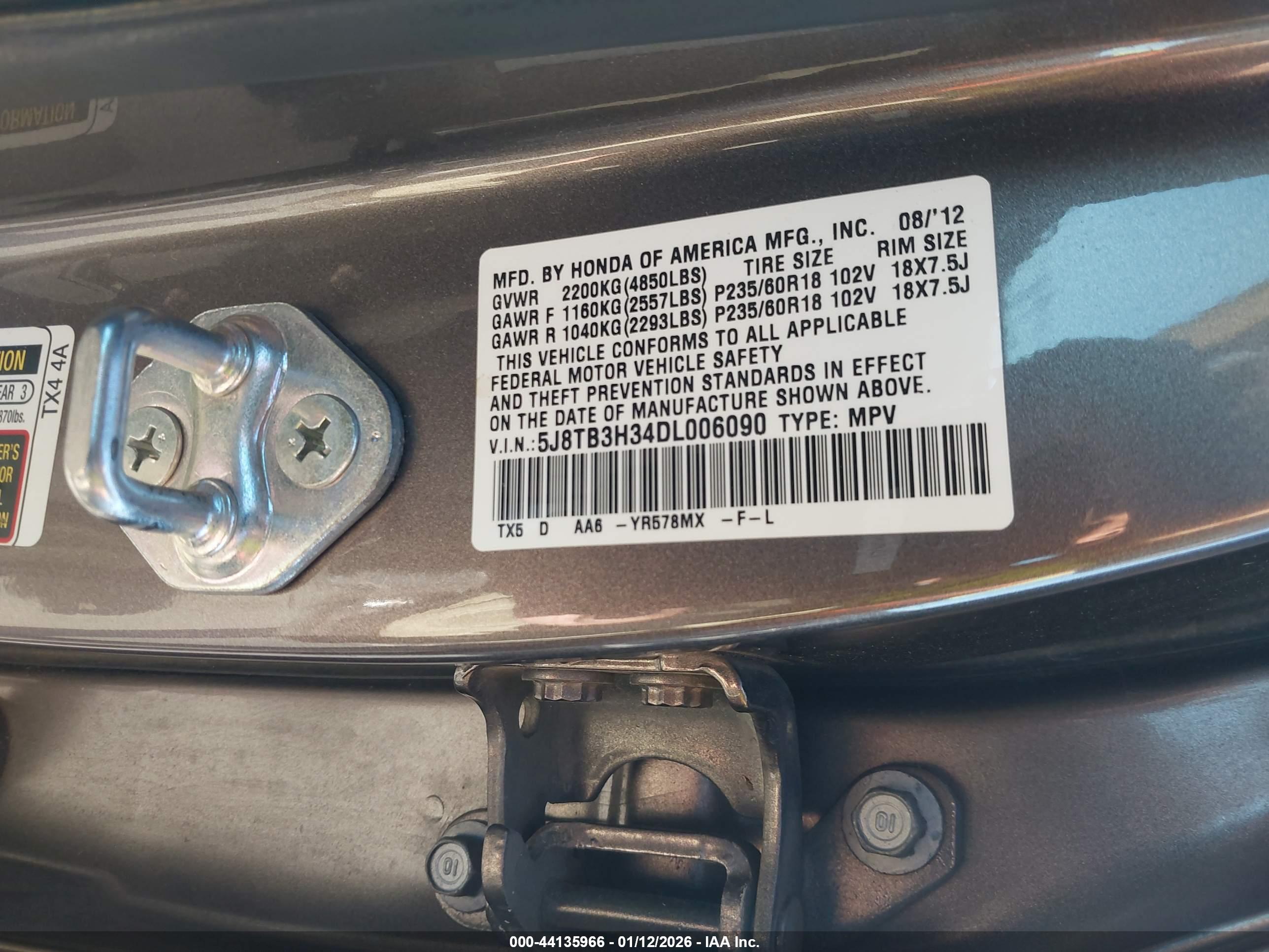 ACURA RDX image 9