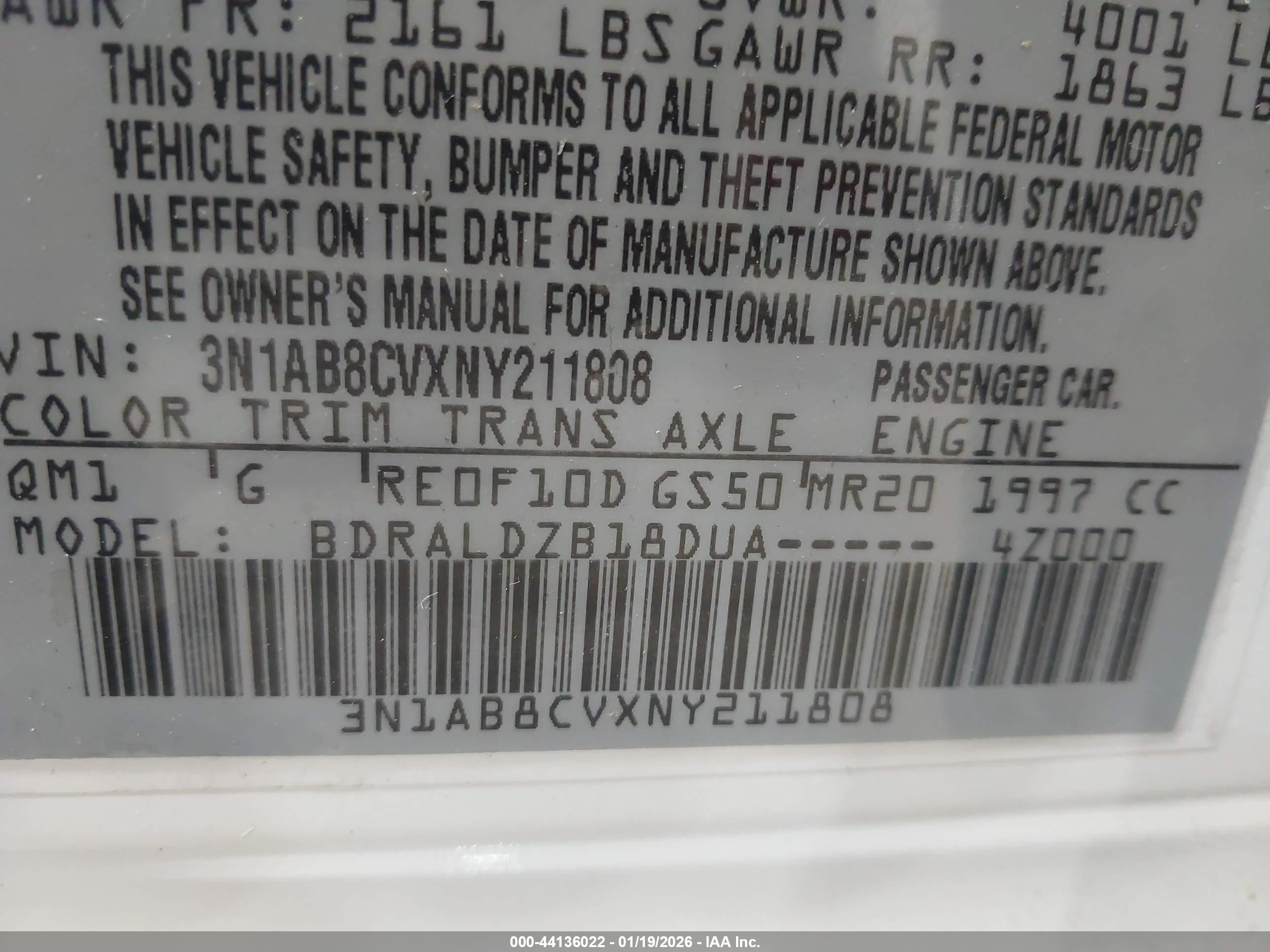 NISSAN SENTRA image 9