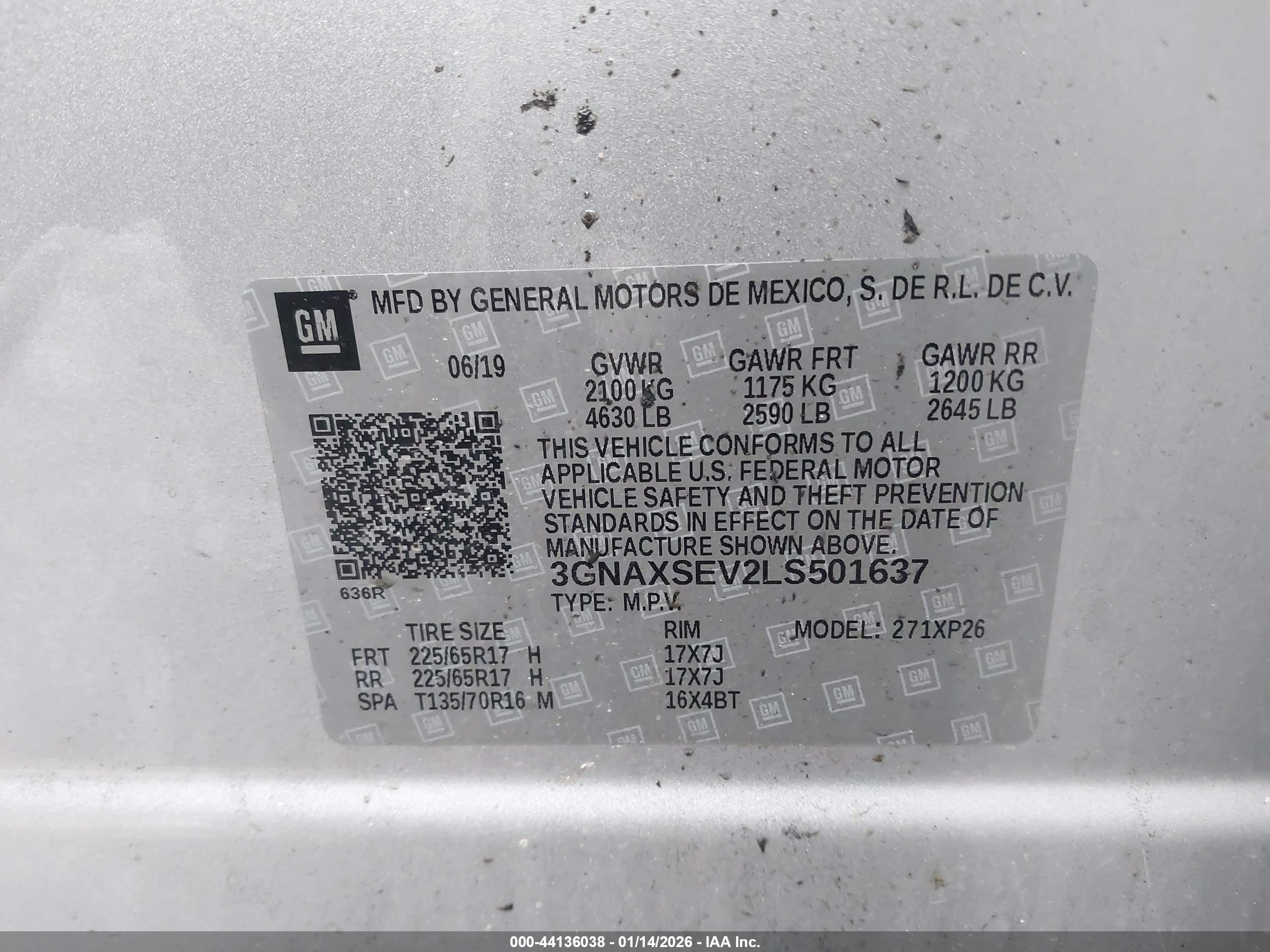 CHEVROLET EQUINOX image 9