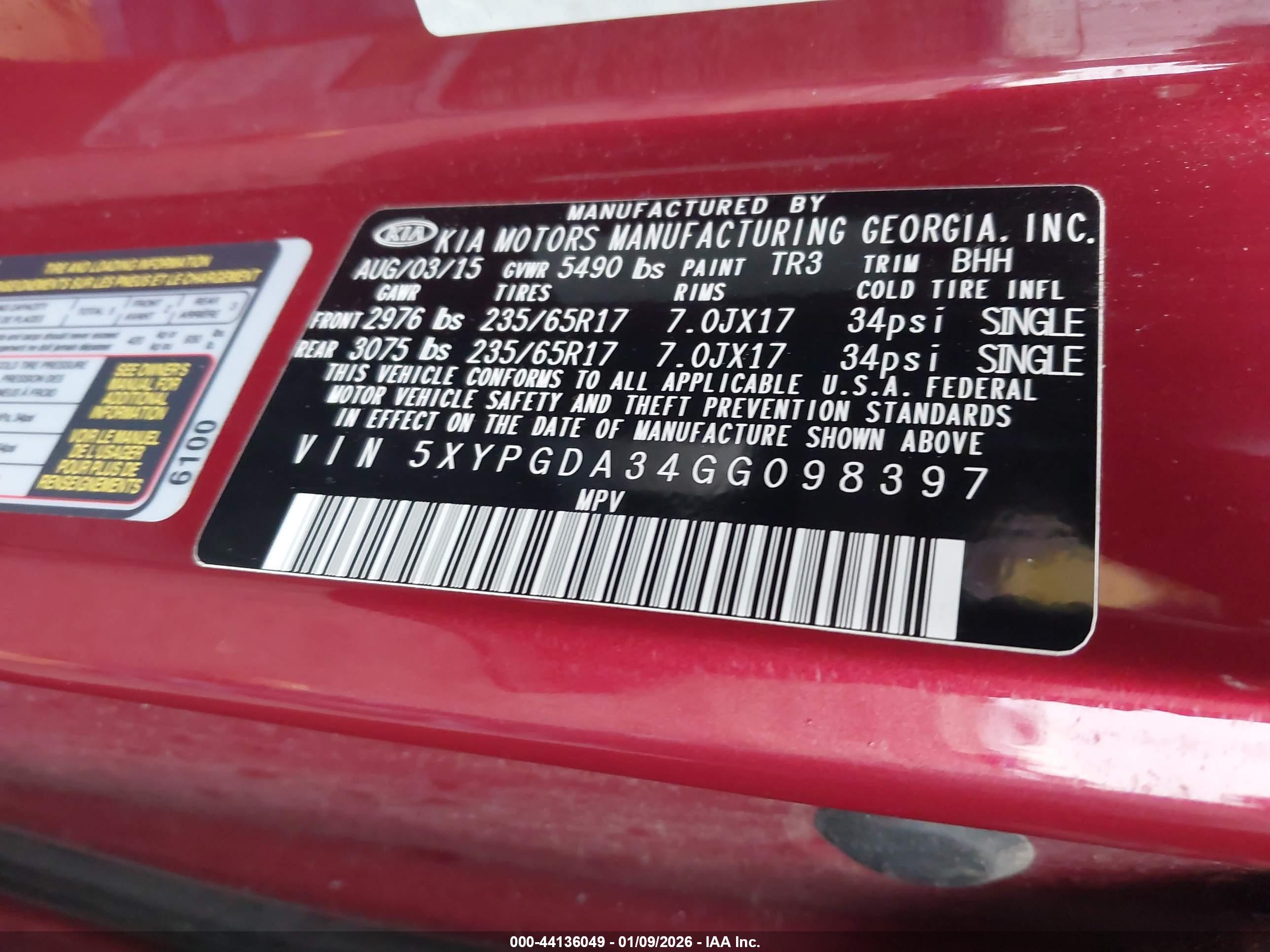 KIA SORENTO image 9