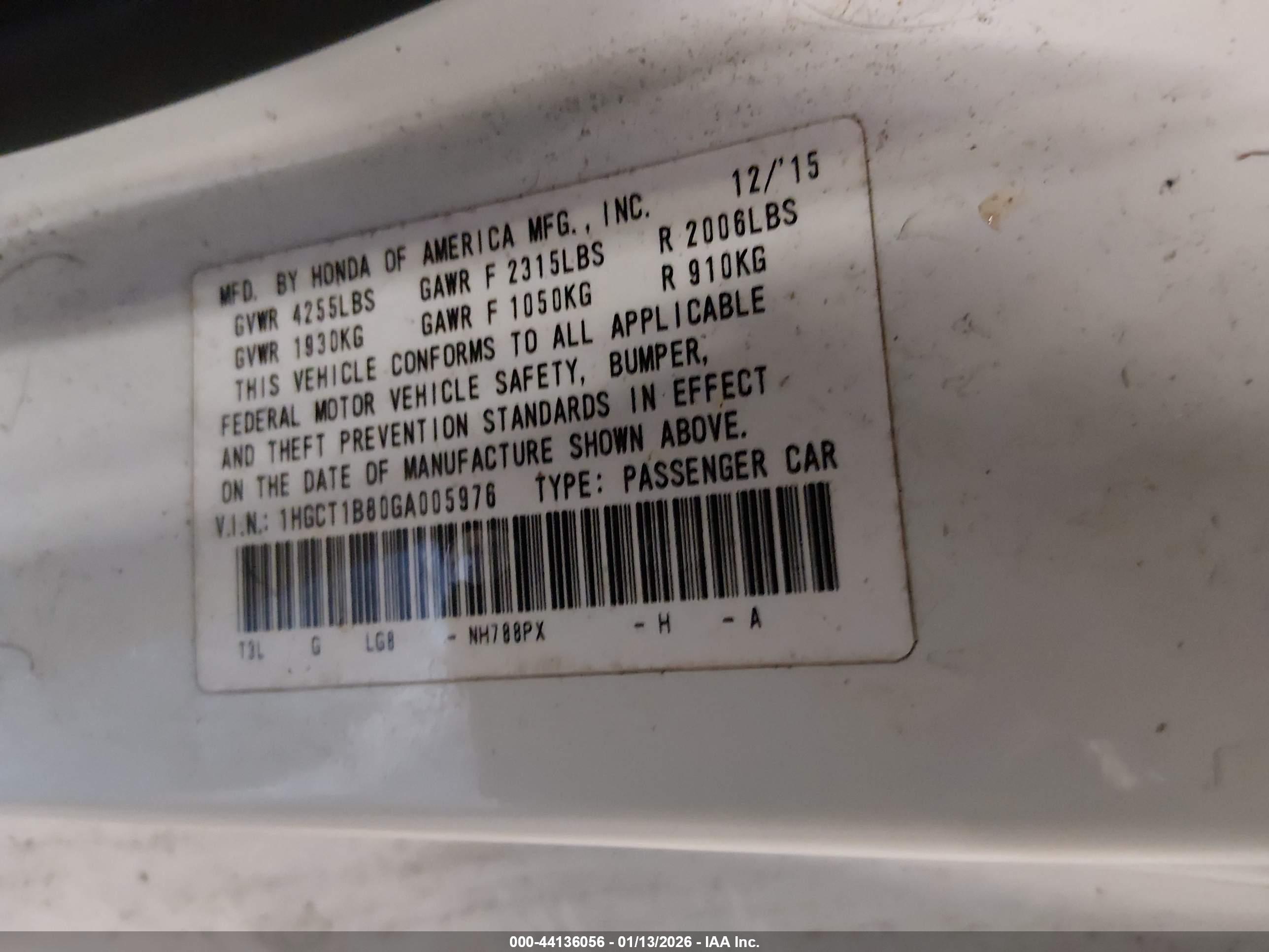 HONDA ACCORD image 9