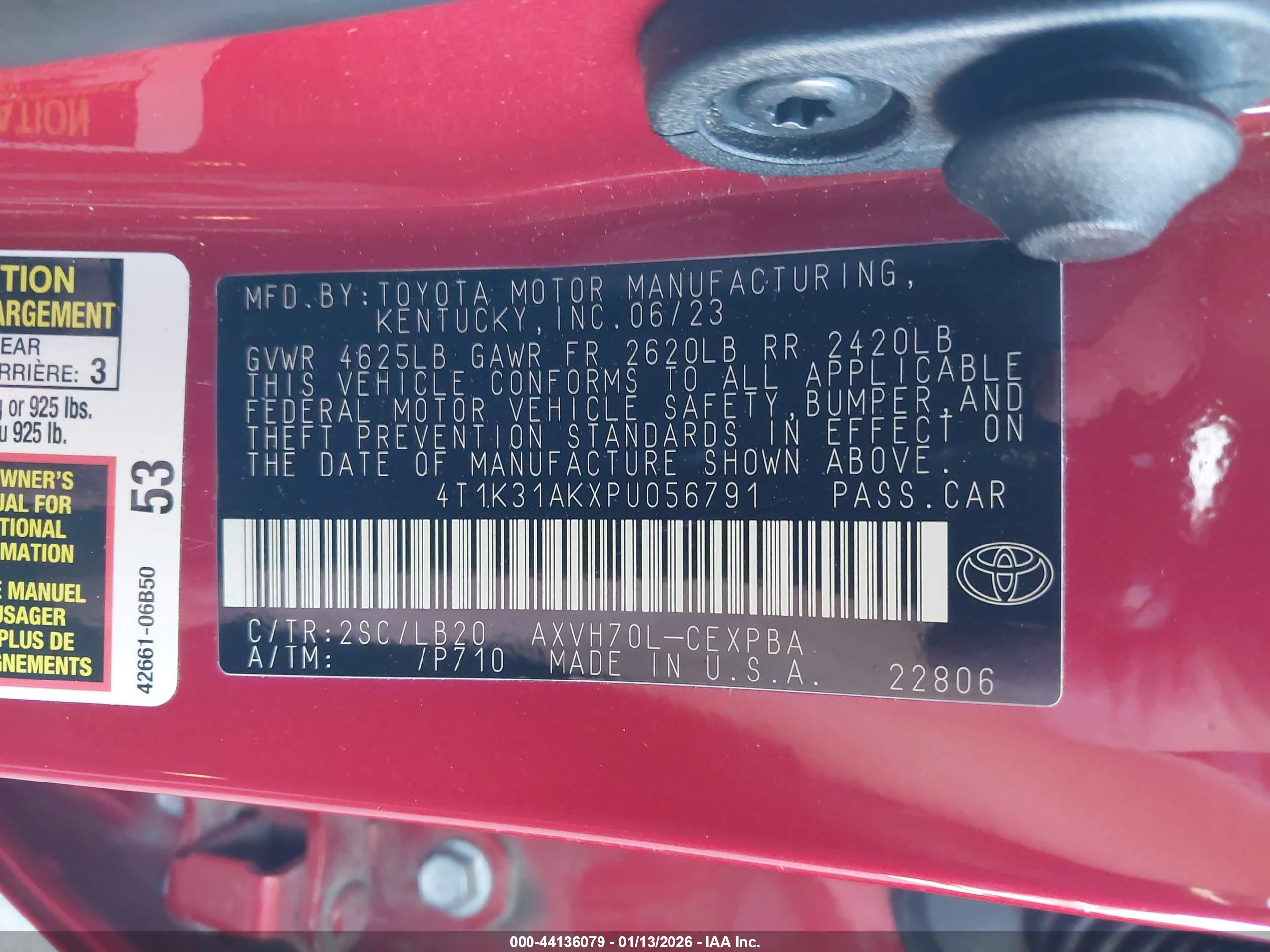 TOYOTA CAMRY image 9
