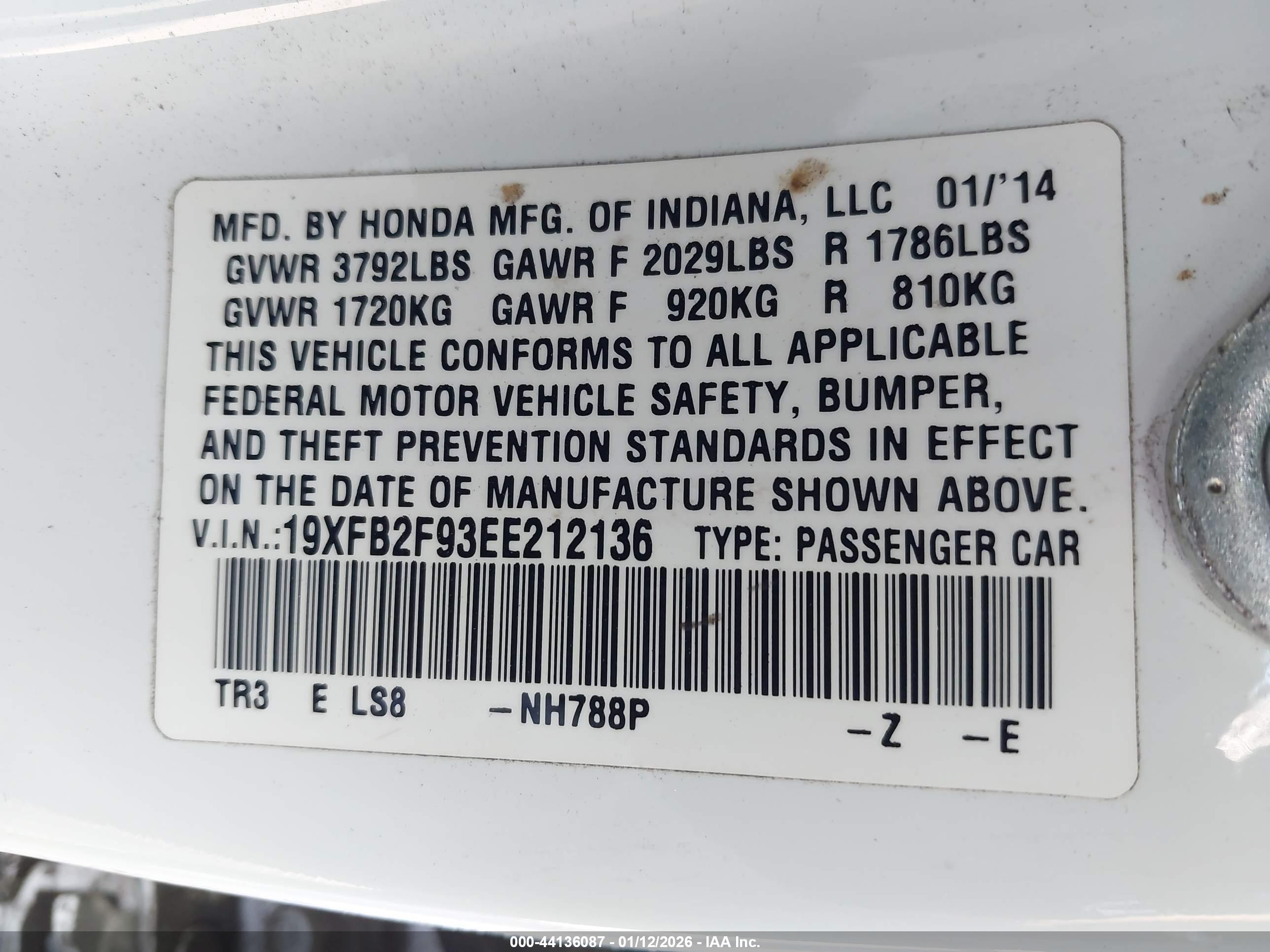 HONDA CIVIC image 9