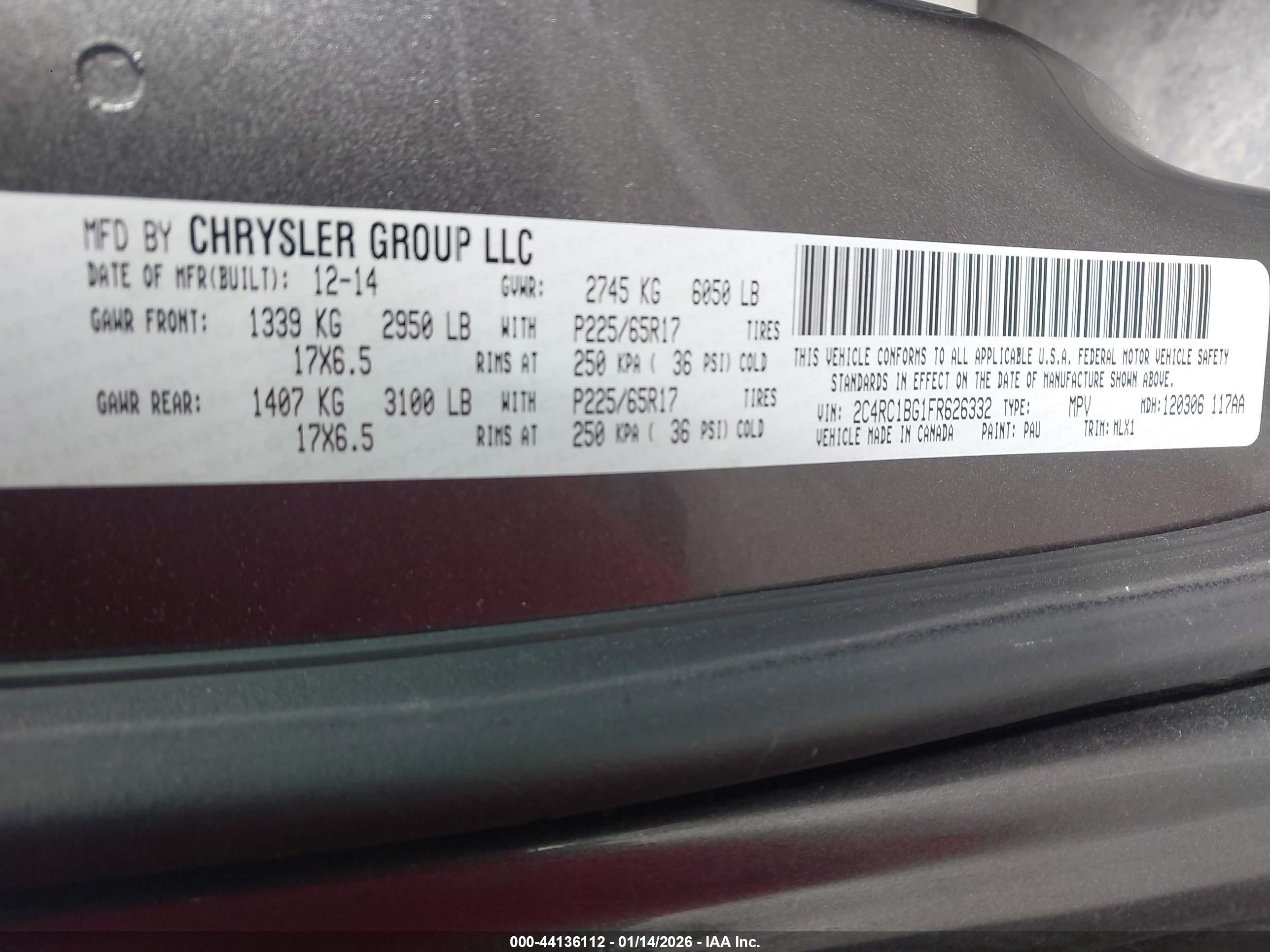 CHRYSLER TOWN image 9