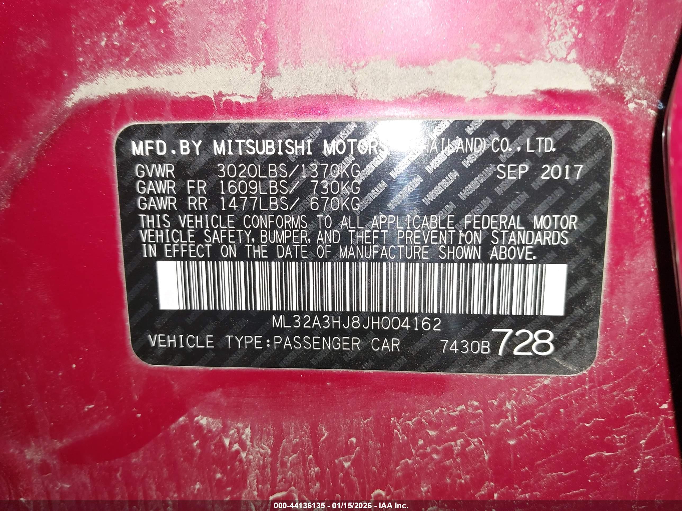 MITSUBISHI MIRAGE image 9
