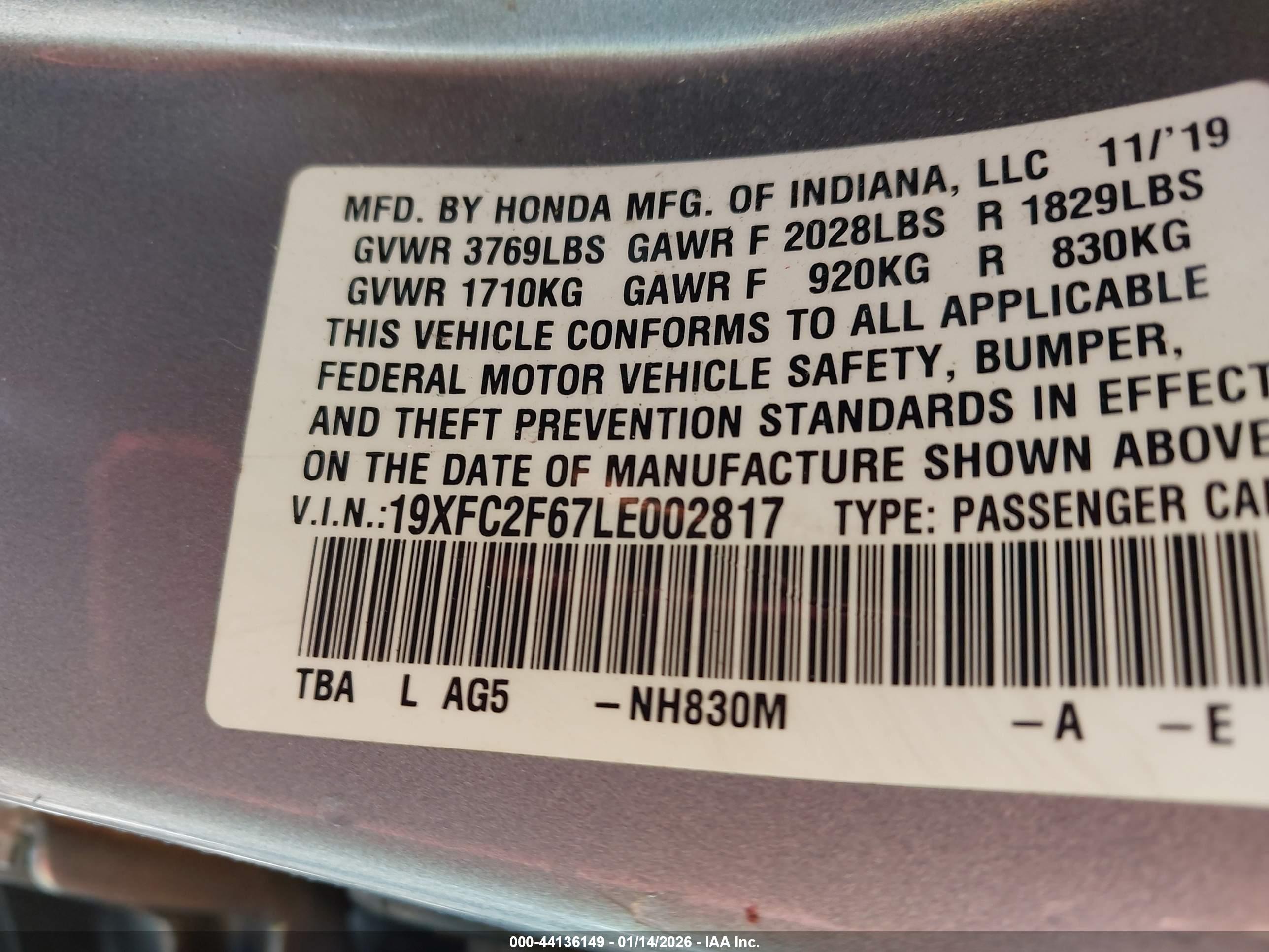 HONDA CIVIC image 9