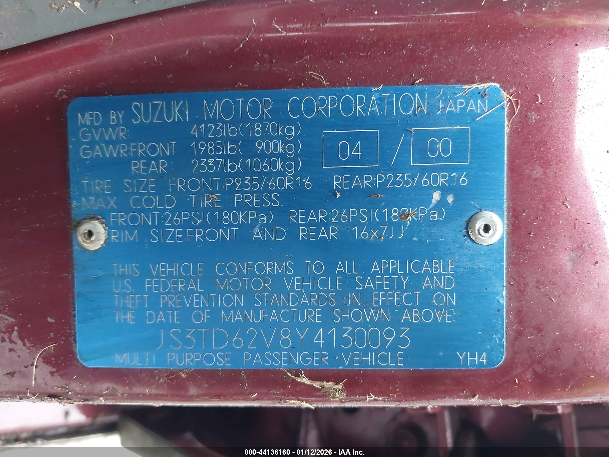 SUZUKI GRAND image 9