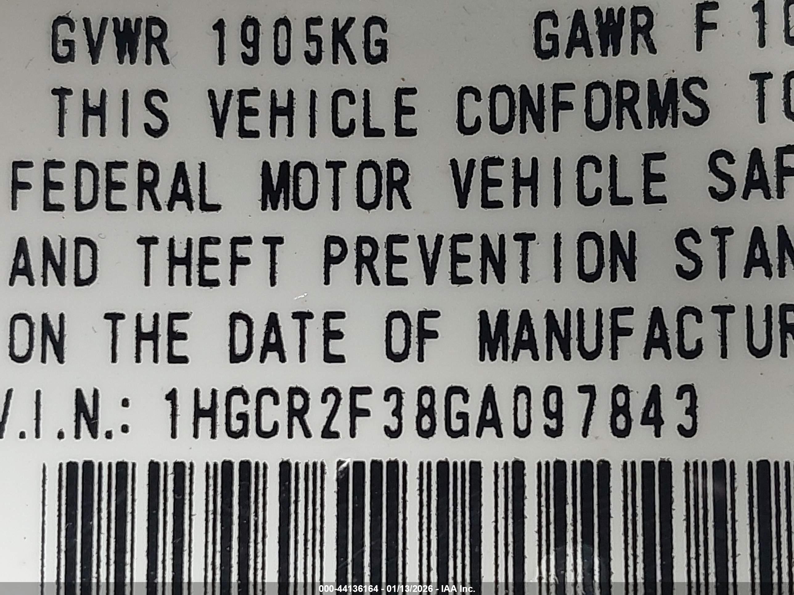 HONDA ACCORD image 9