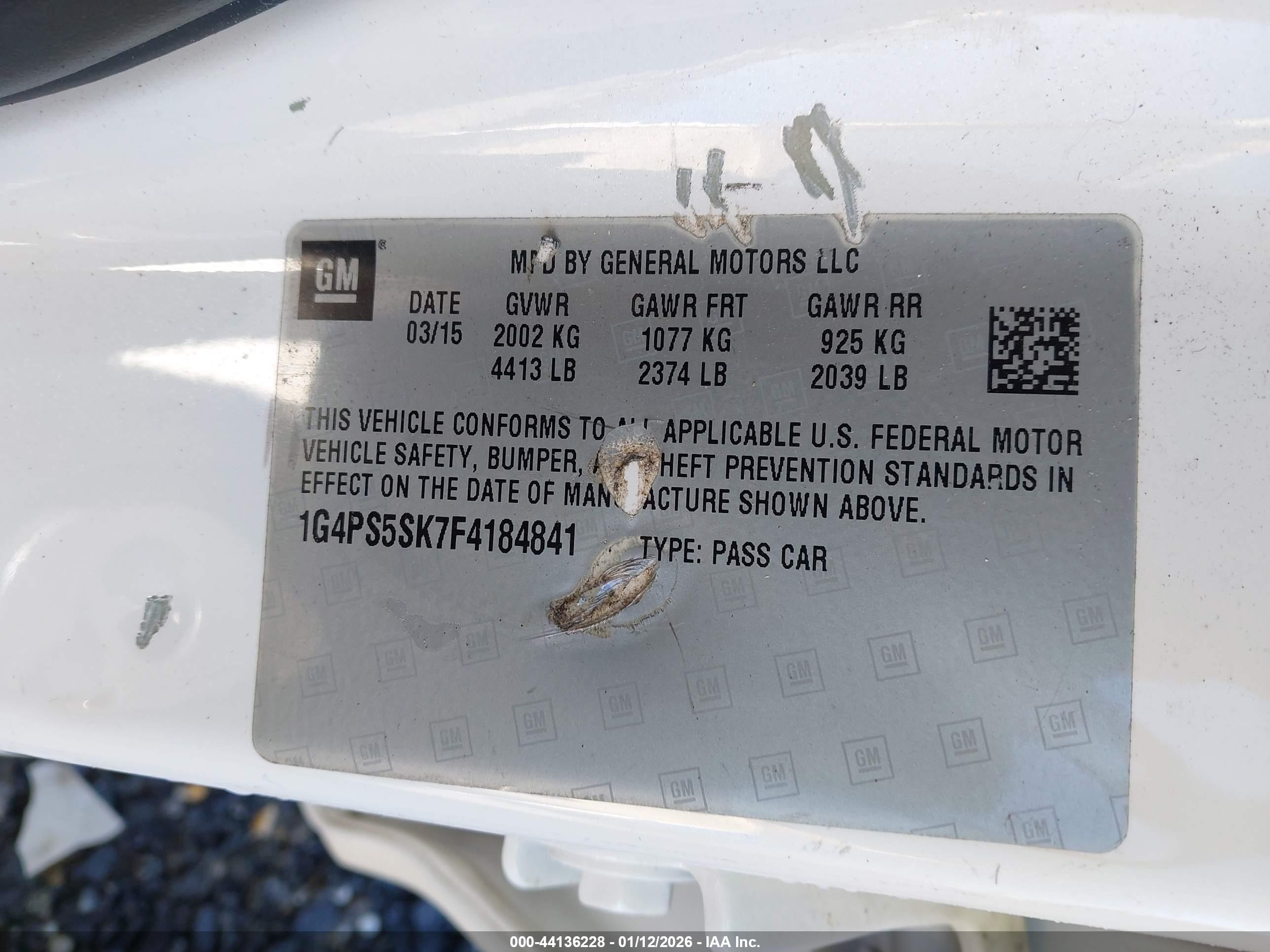 BUICK VERANO image 9