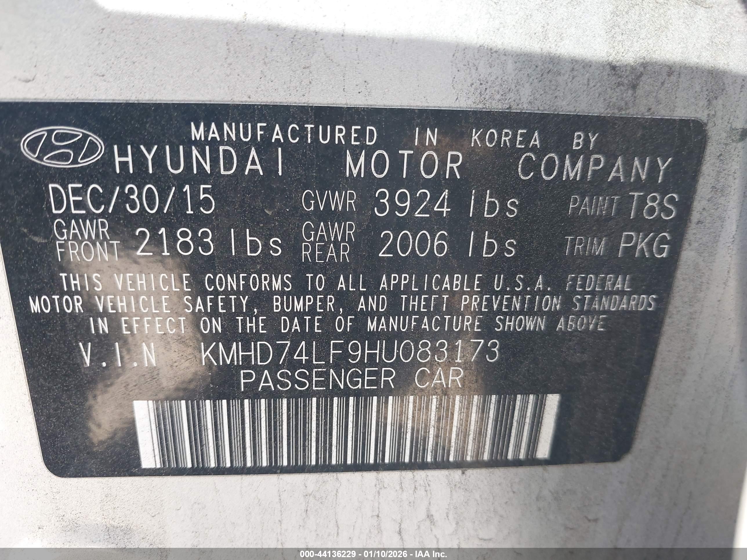 HYUNDAI ELANTRA image 9
