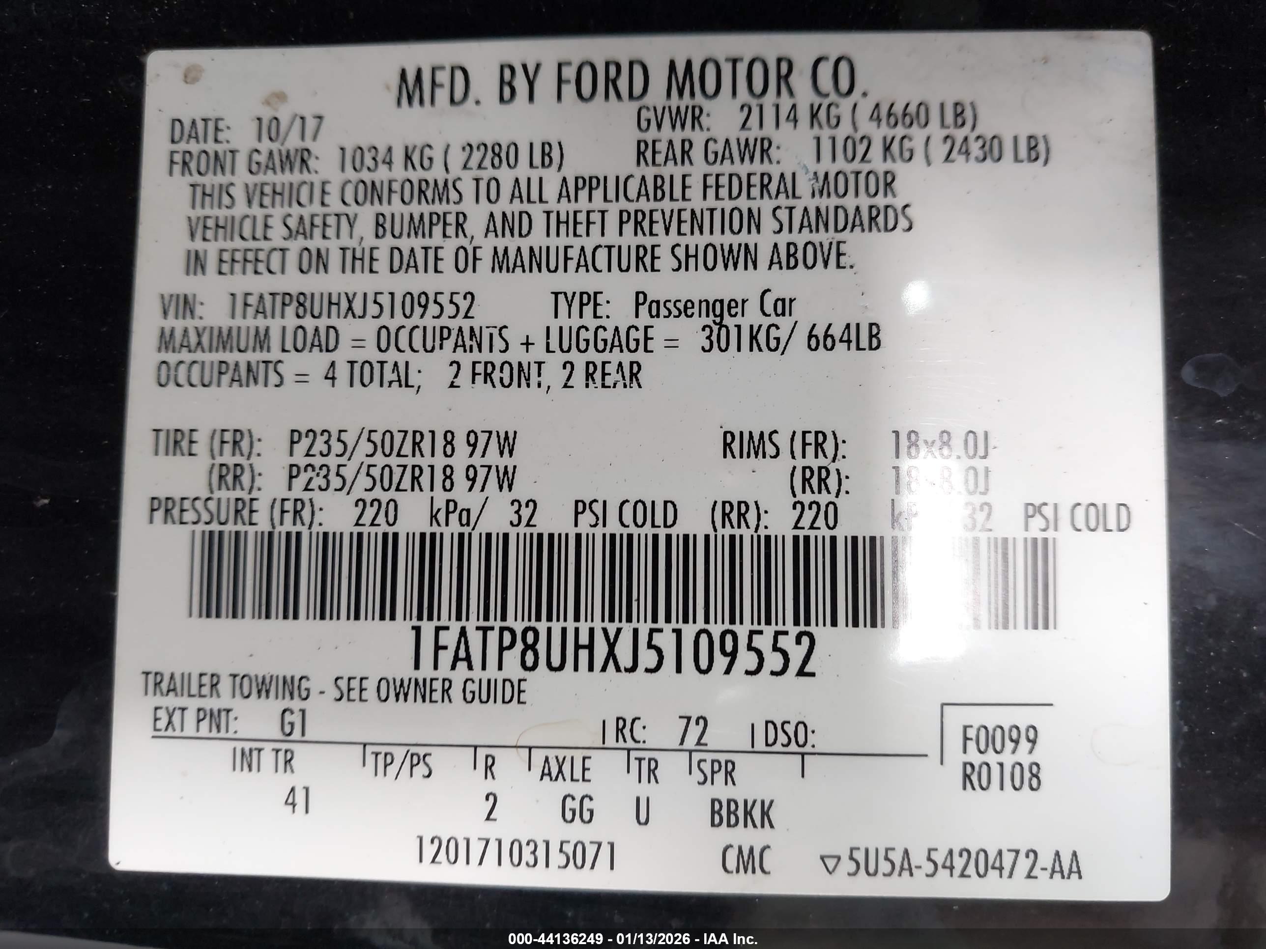 FORD MUSTANG image 9