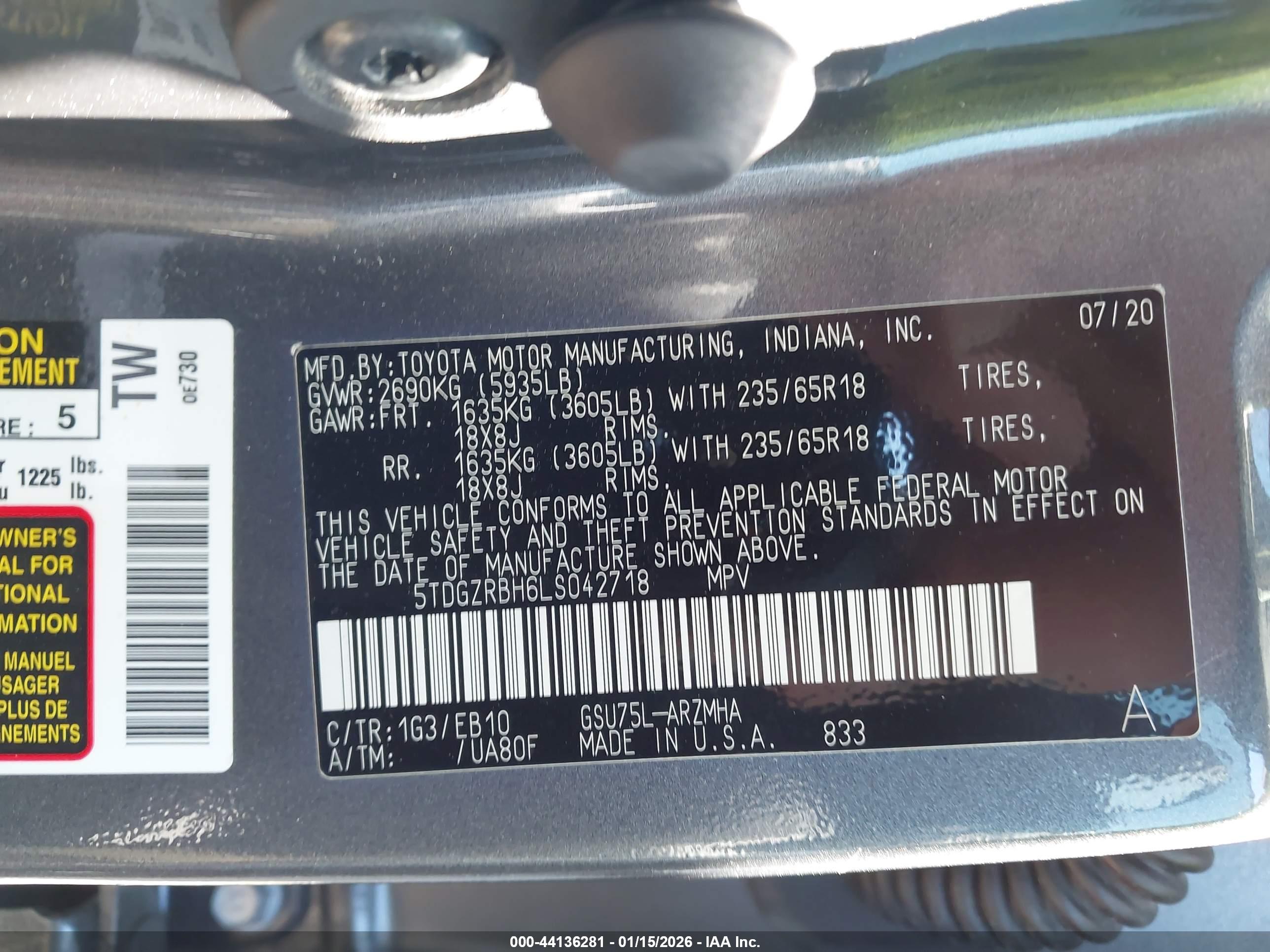 TOYOTA HIGHLANDER image 9