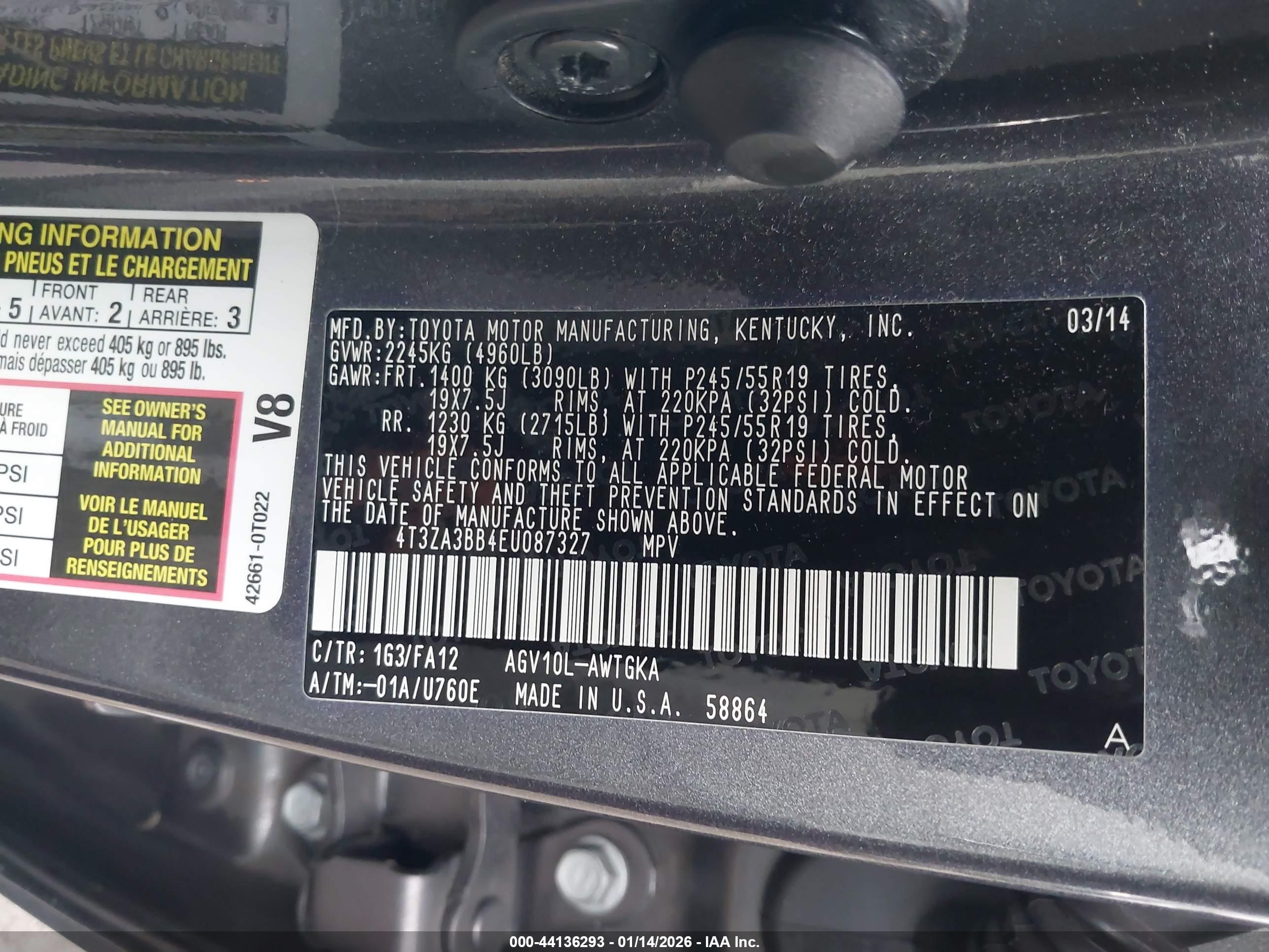 TOYOTA VENZA image 9