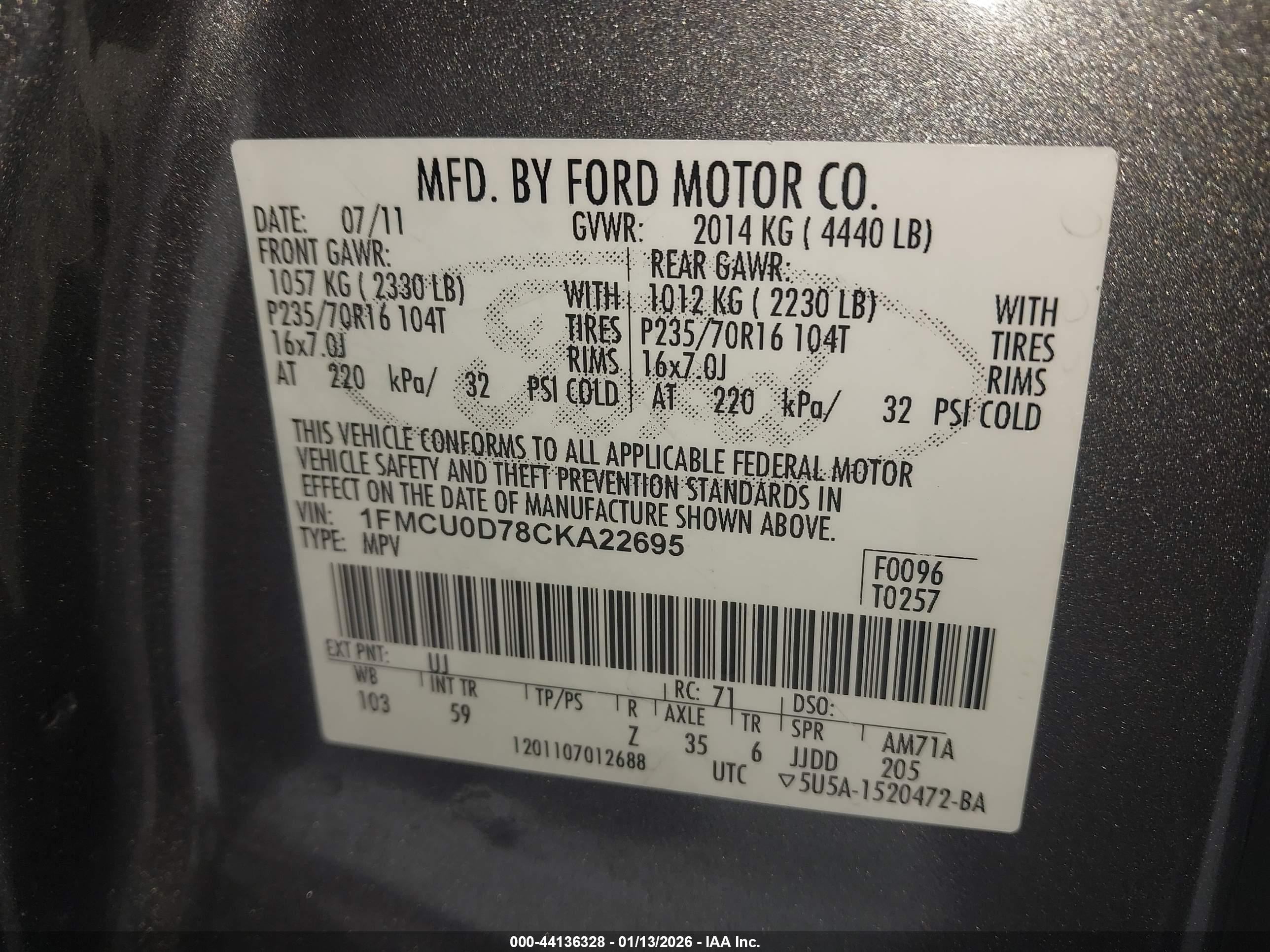 FORD ESCAPE image 9