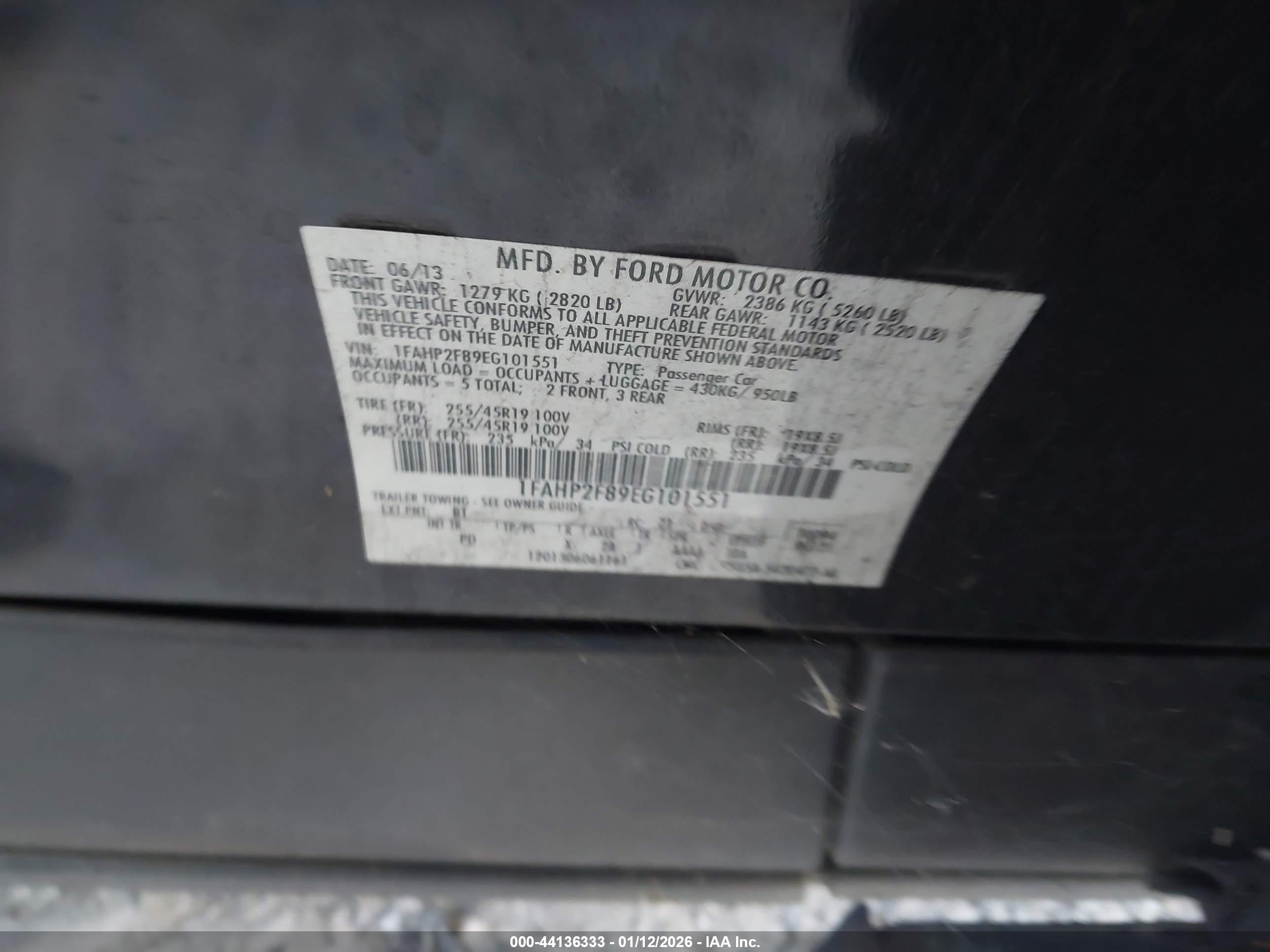 FORD TAURUS image 9