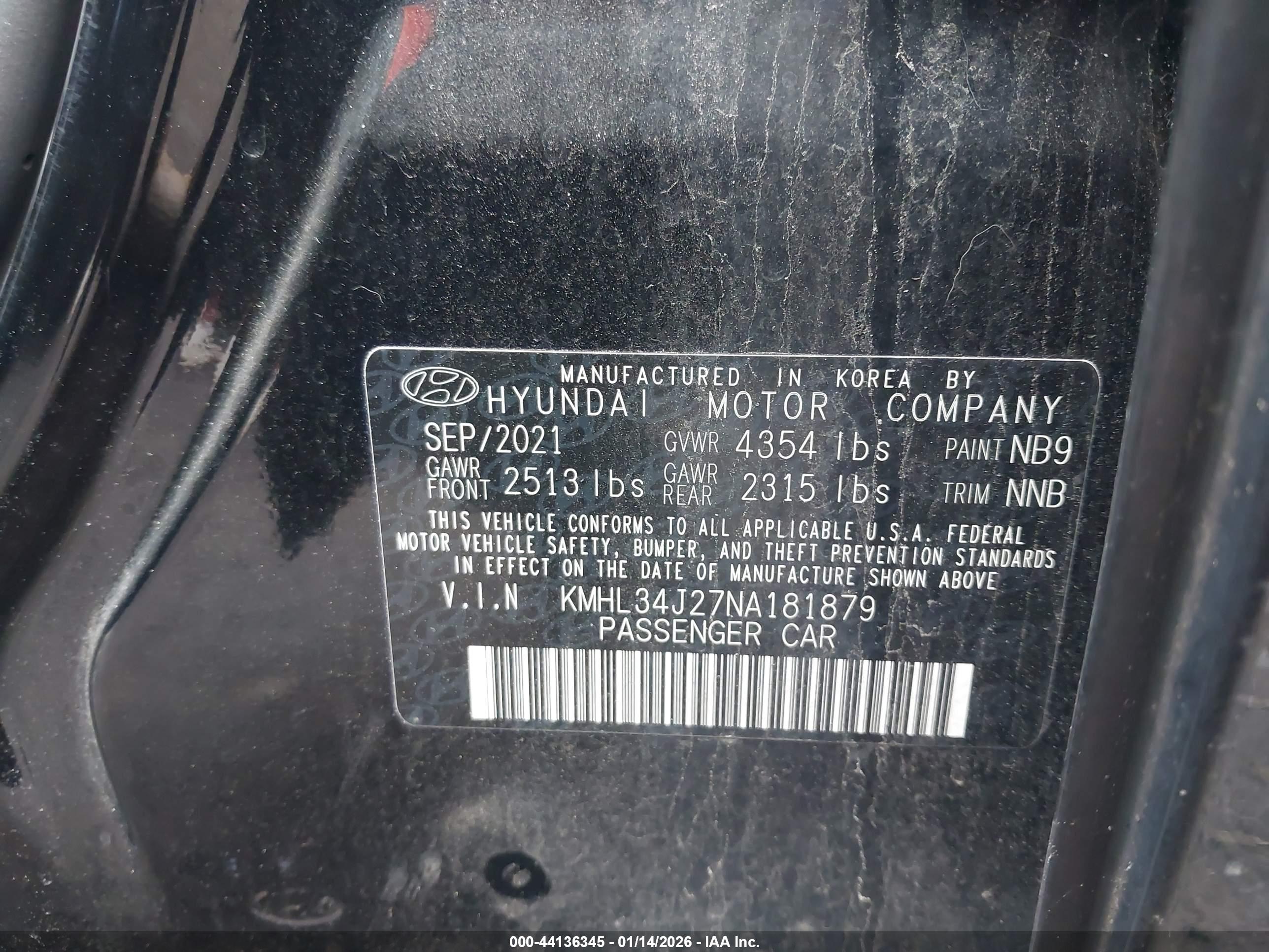 HYUNDAI SONATA image 9