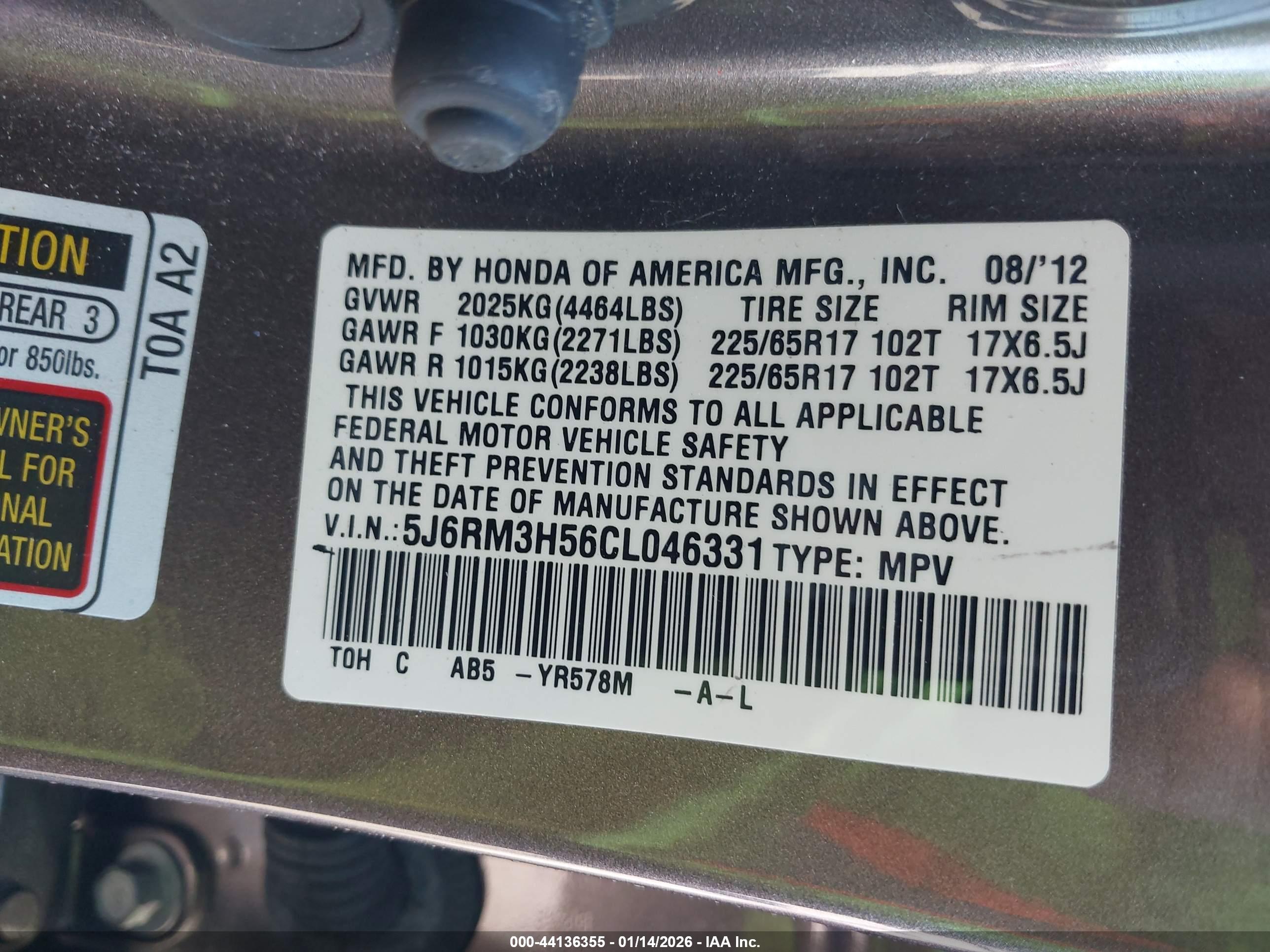 HONDA CR-V image 9
