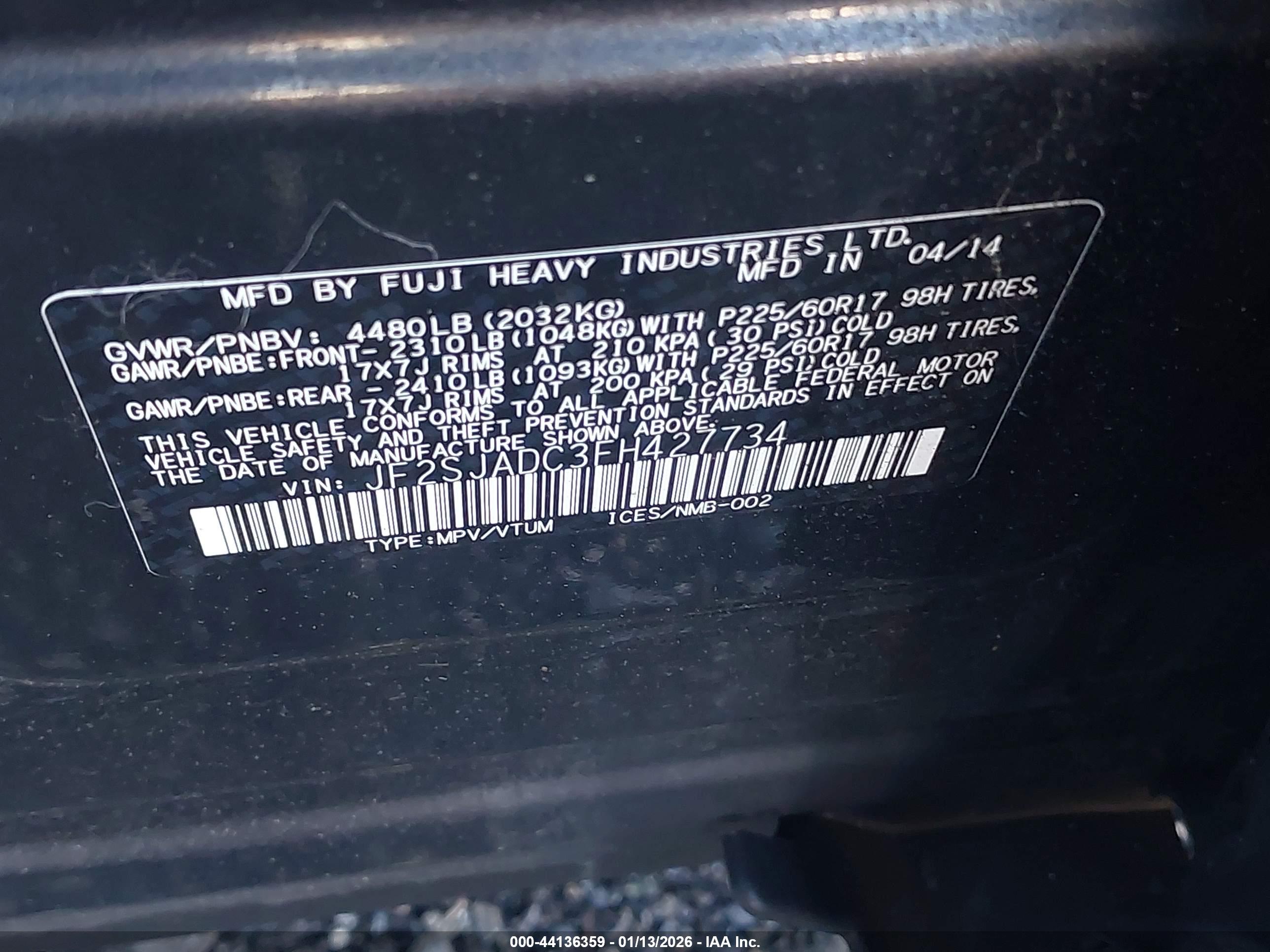 SUBARU FORESTER image 9