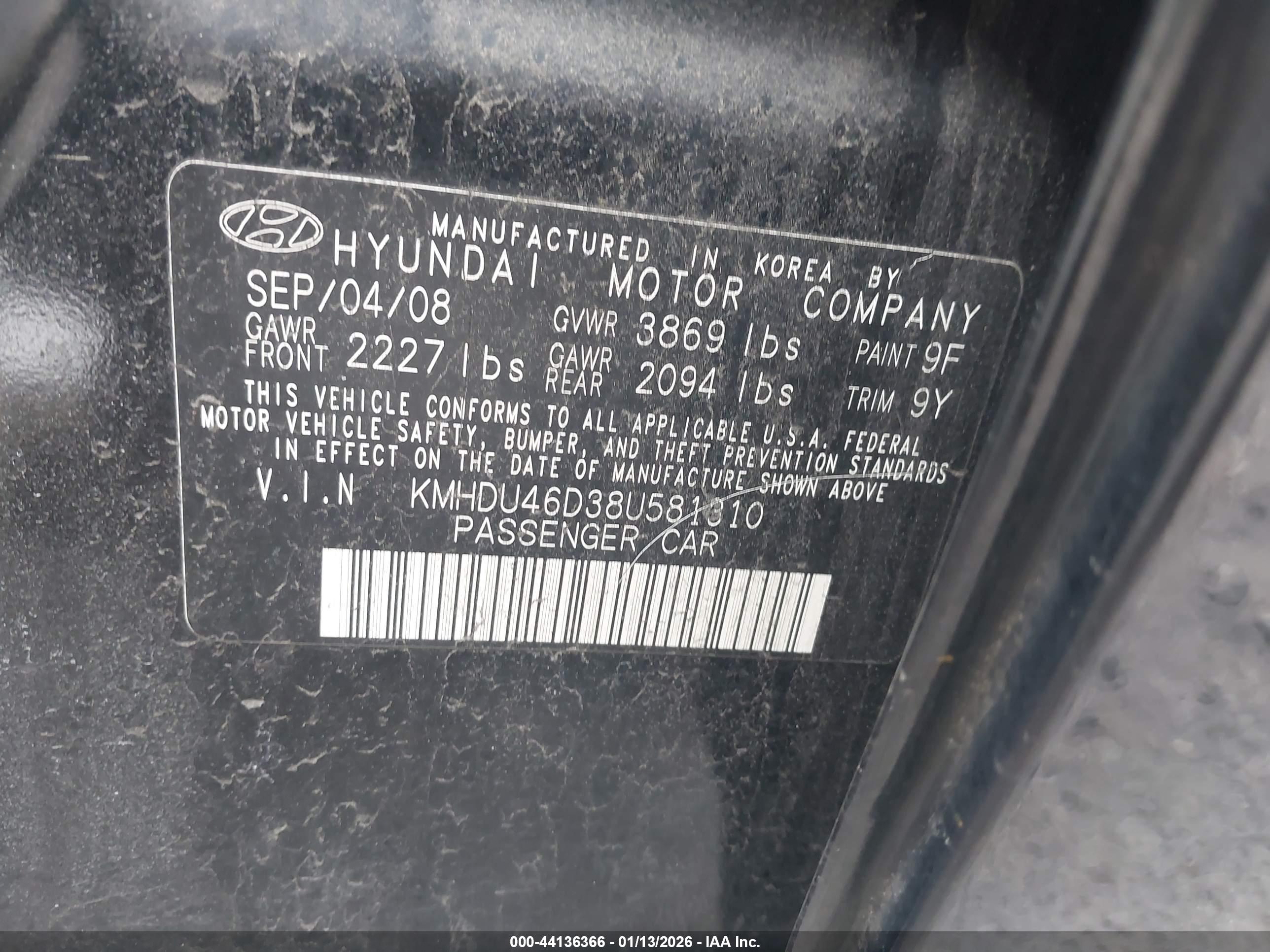 HYUNDAI ELANTRA image 9