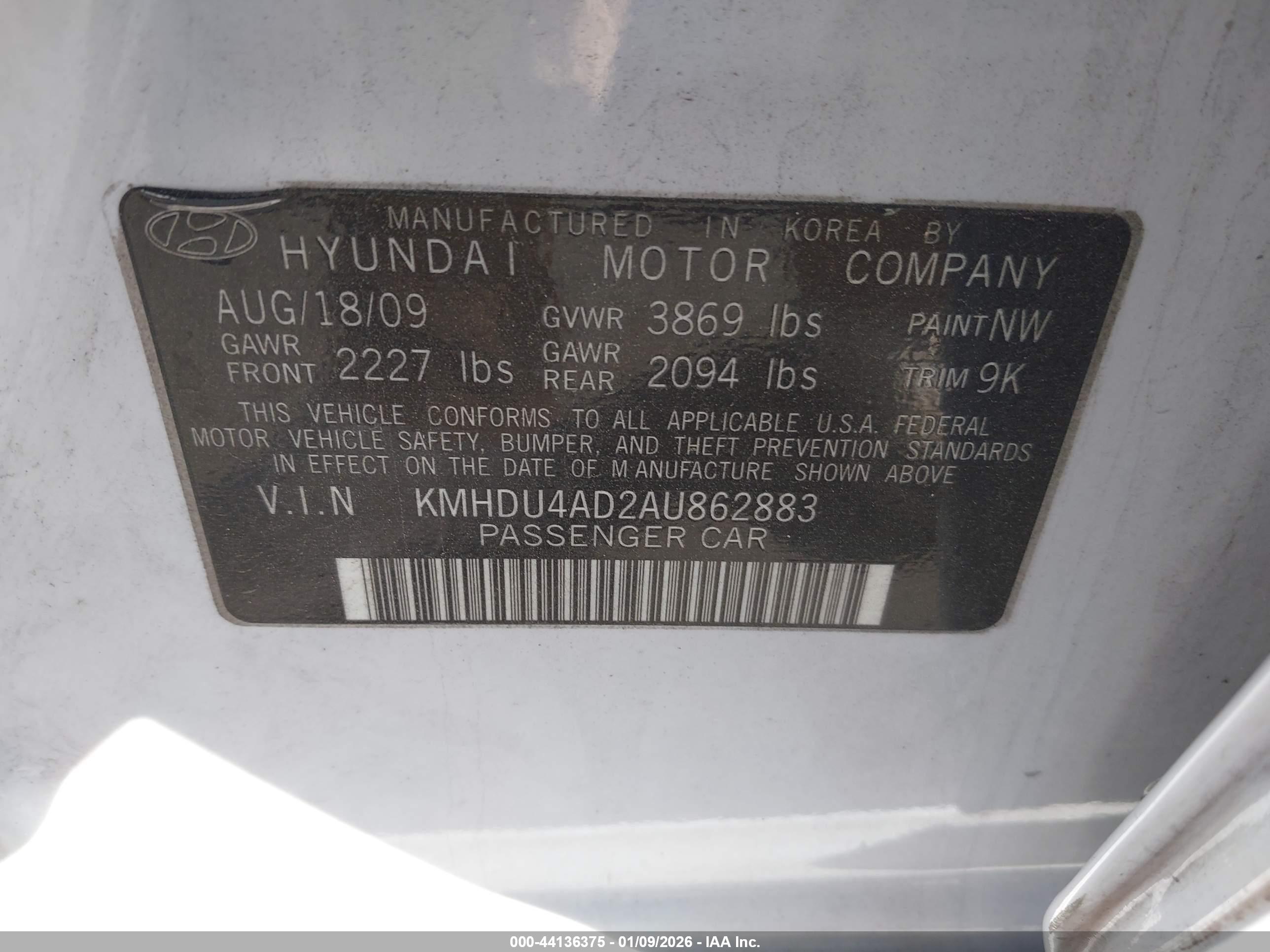 HYUNDAI ELANTRA image 9