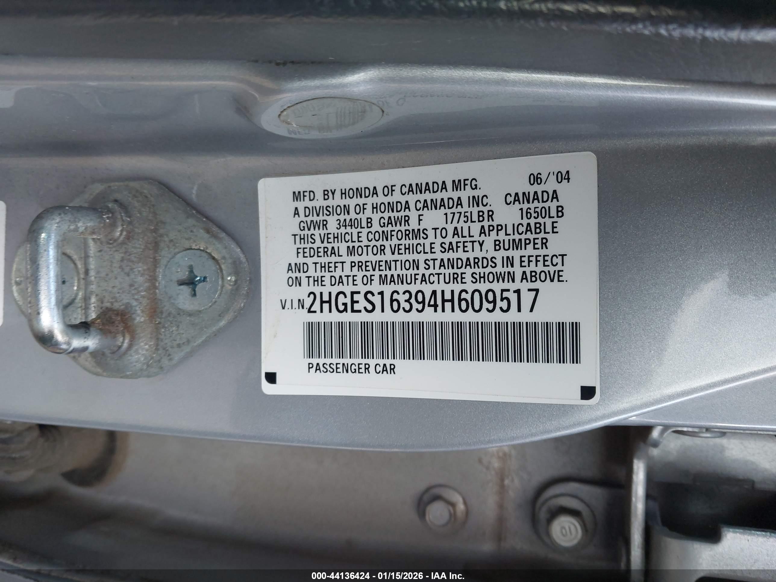 HONDA CIVIC image 9