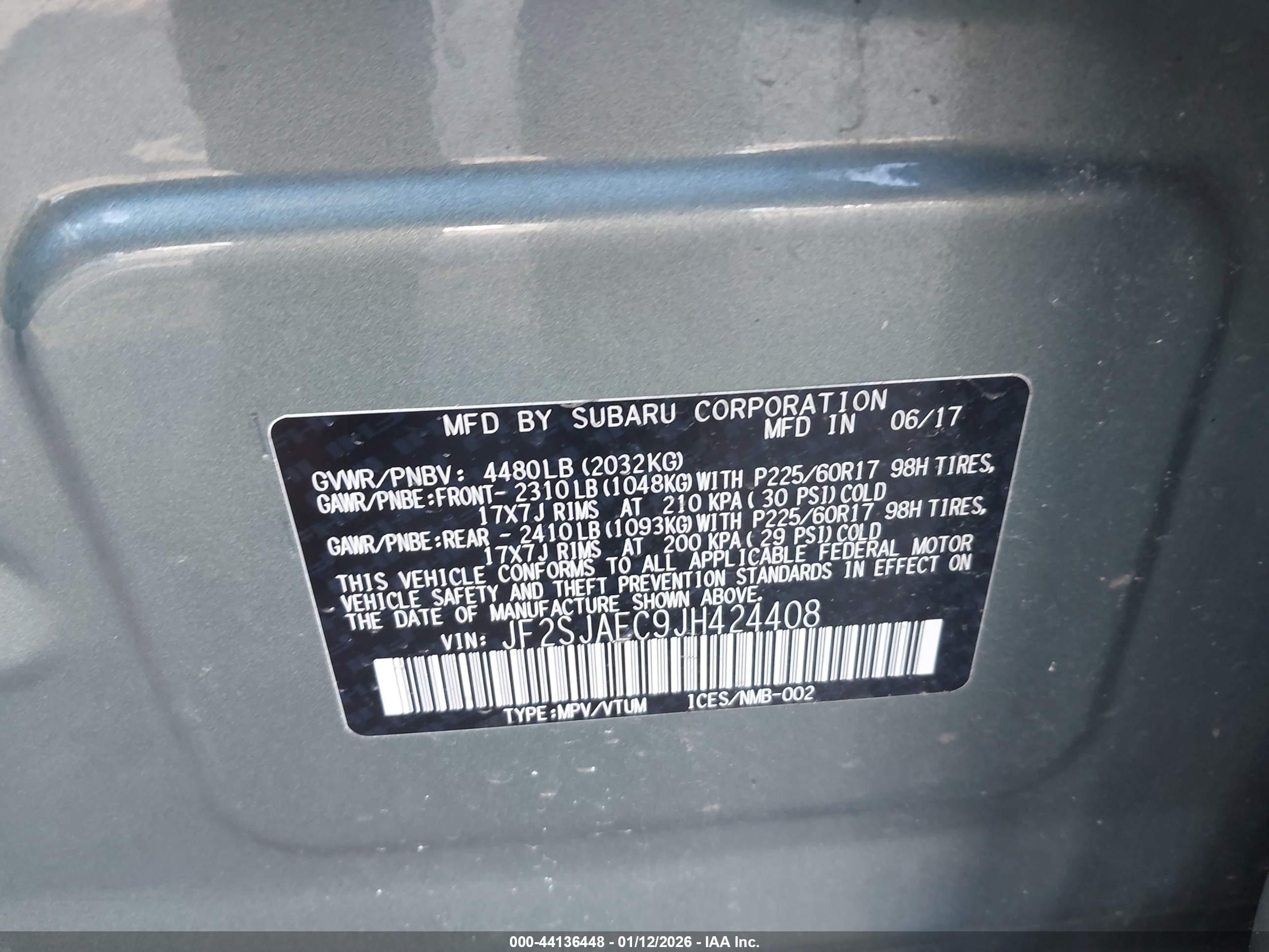 SUBARU FORESTER image 9