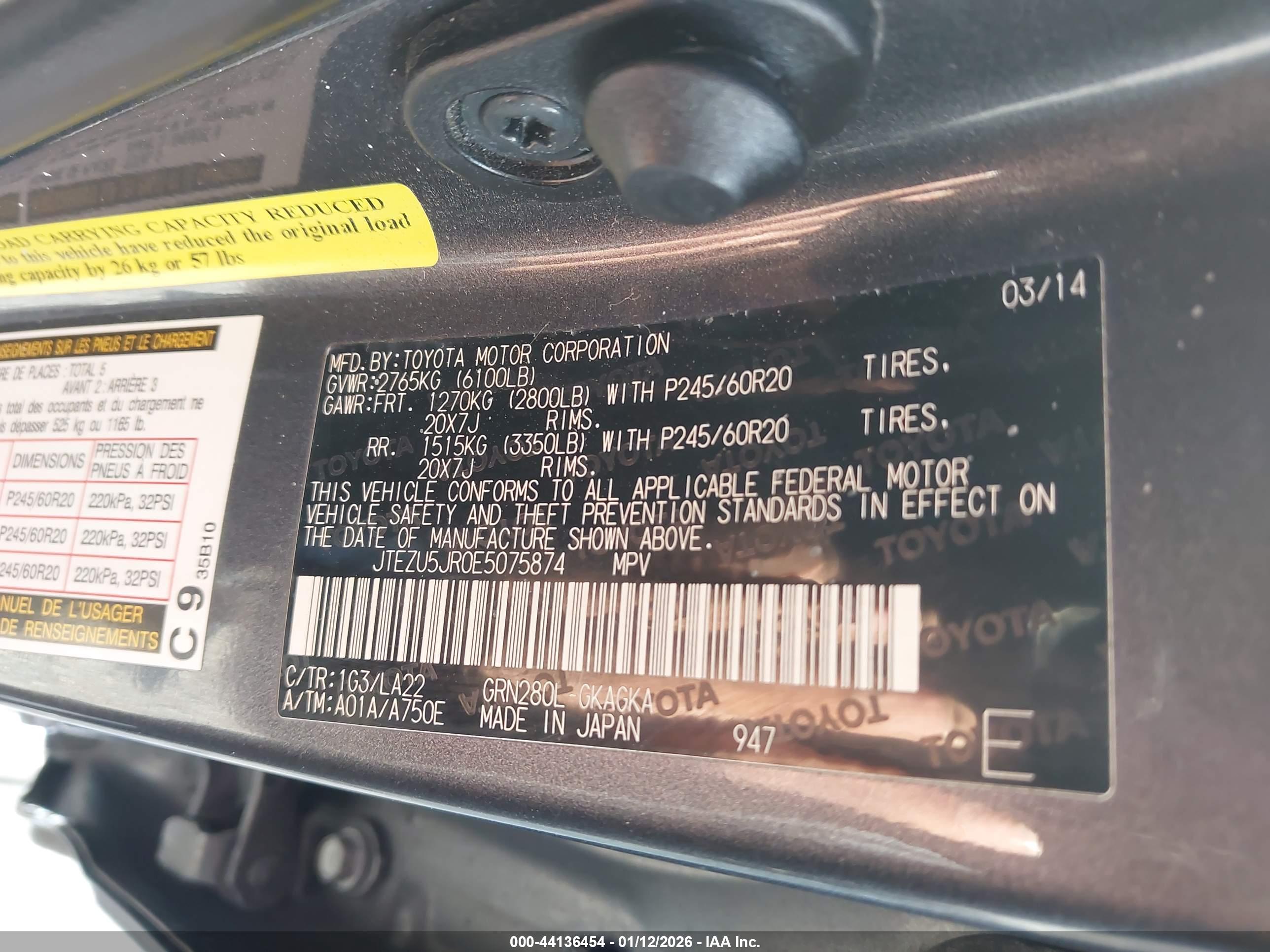 TOYOTA 4RUNNER image 9