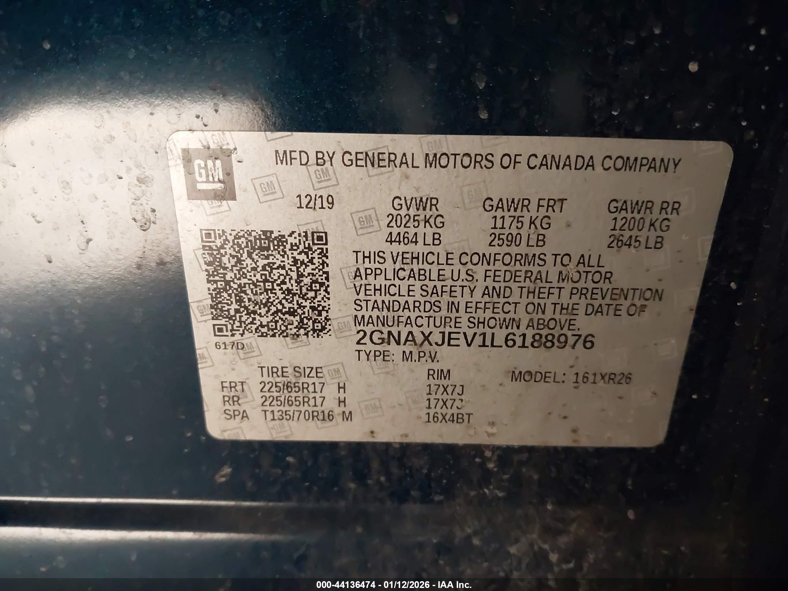 CHEVROLET EQUINOX image 9