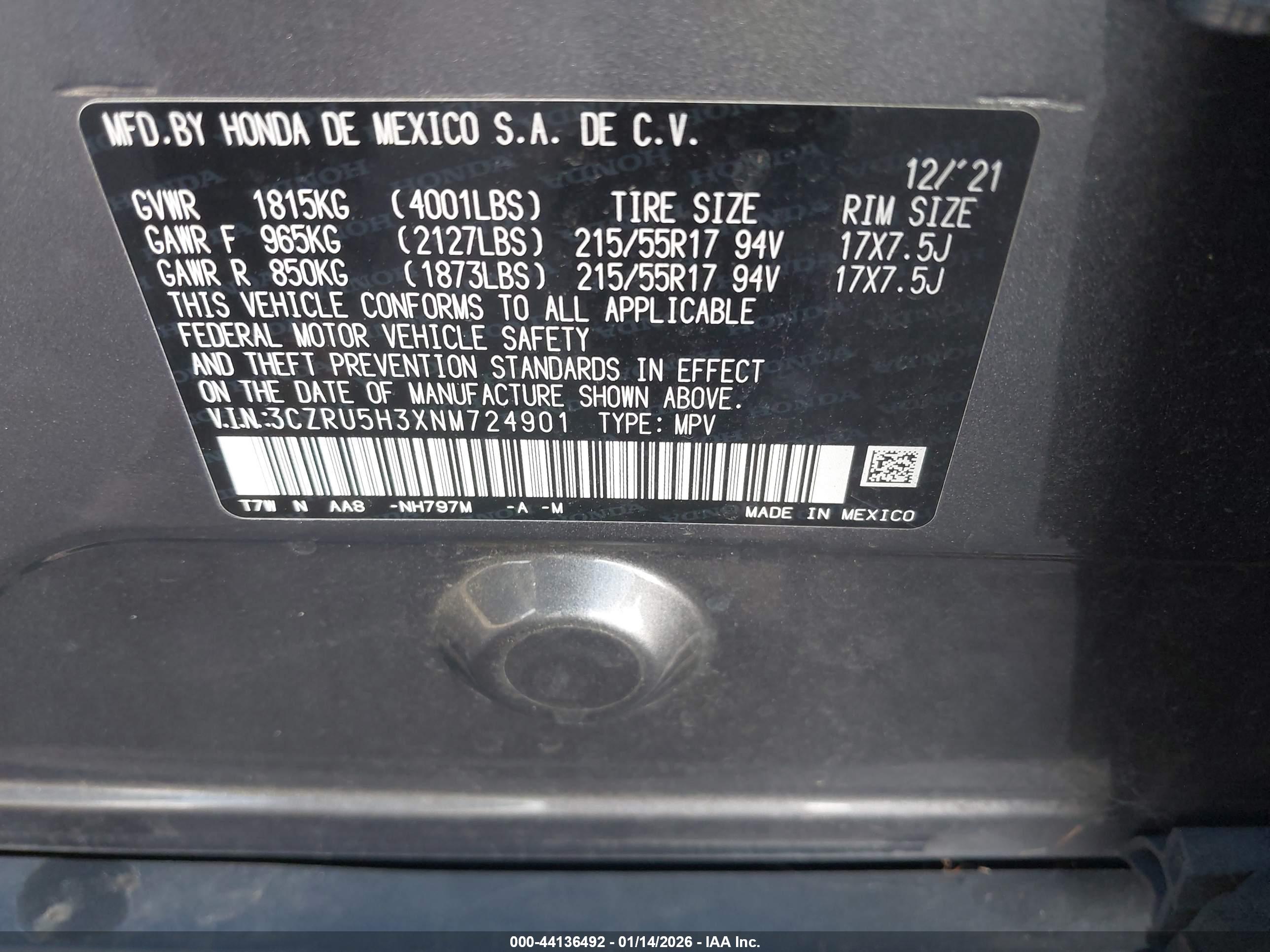 HONDA HR-V image 9