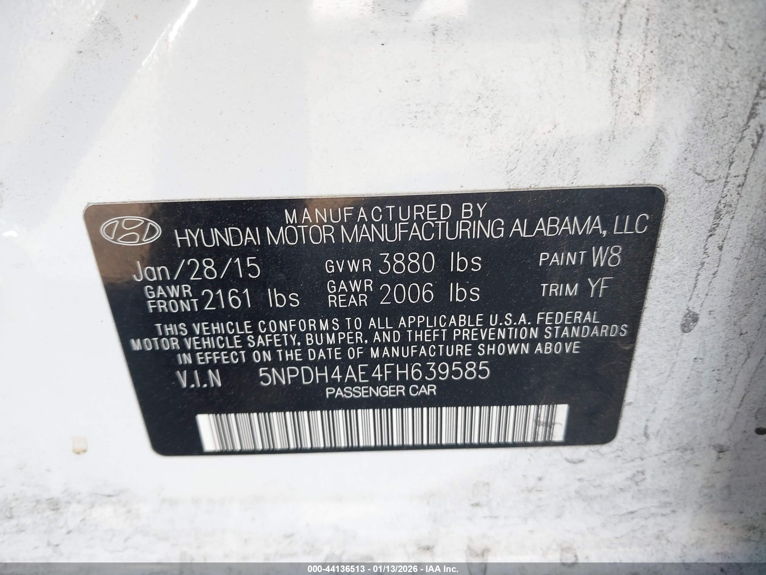 HYUNDAI ELANTRA image 9