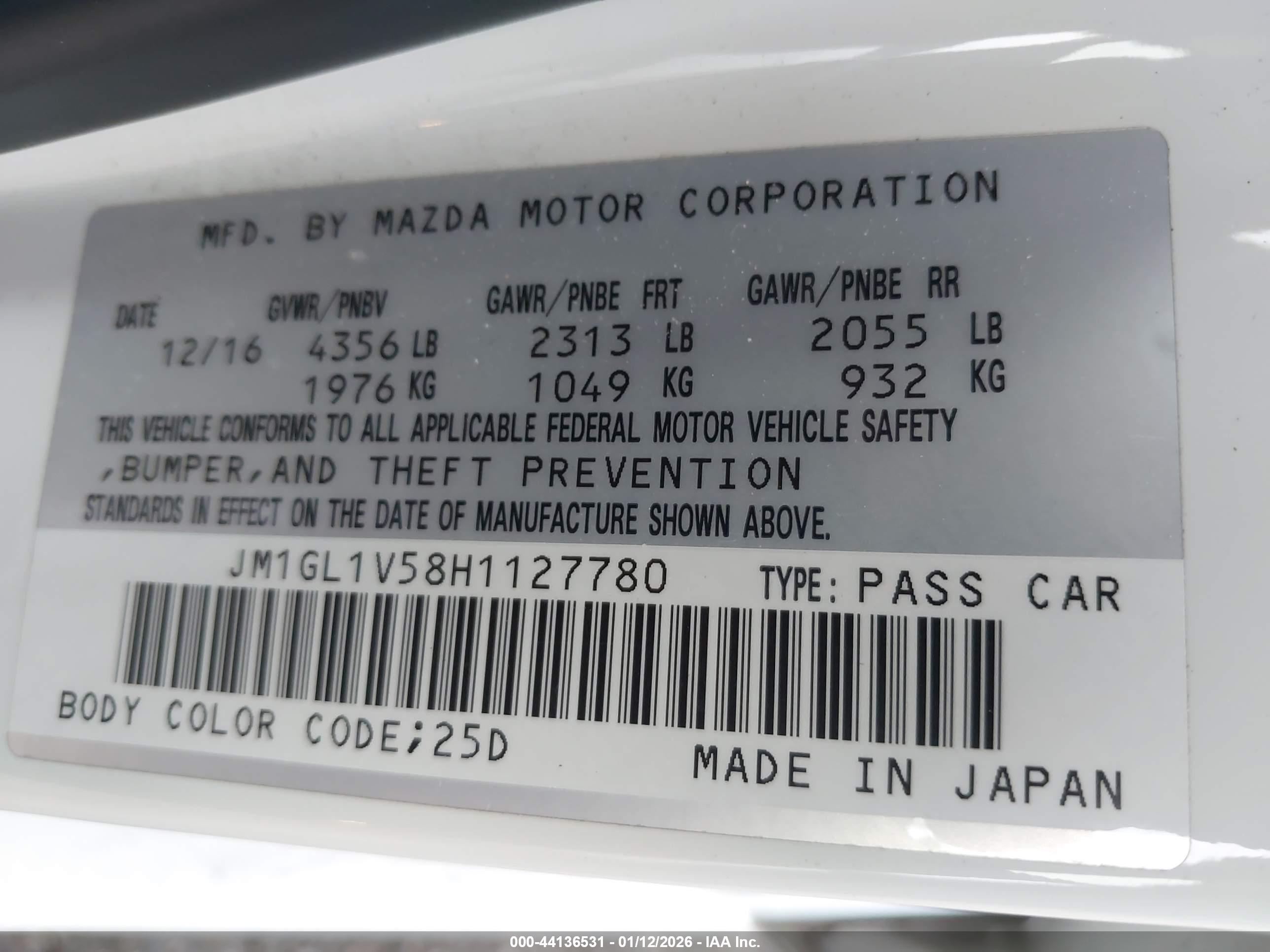 MAZDA MAZDA6 image 9