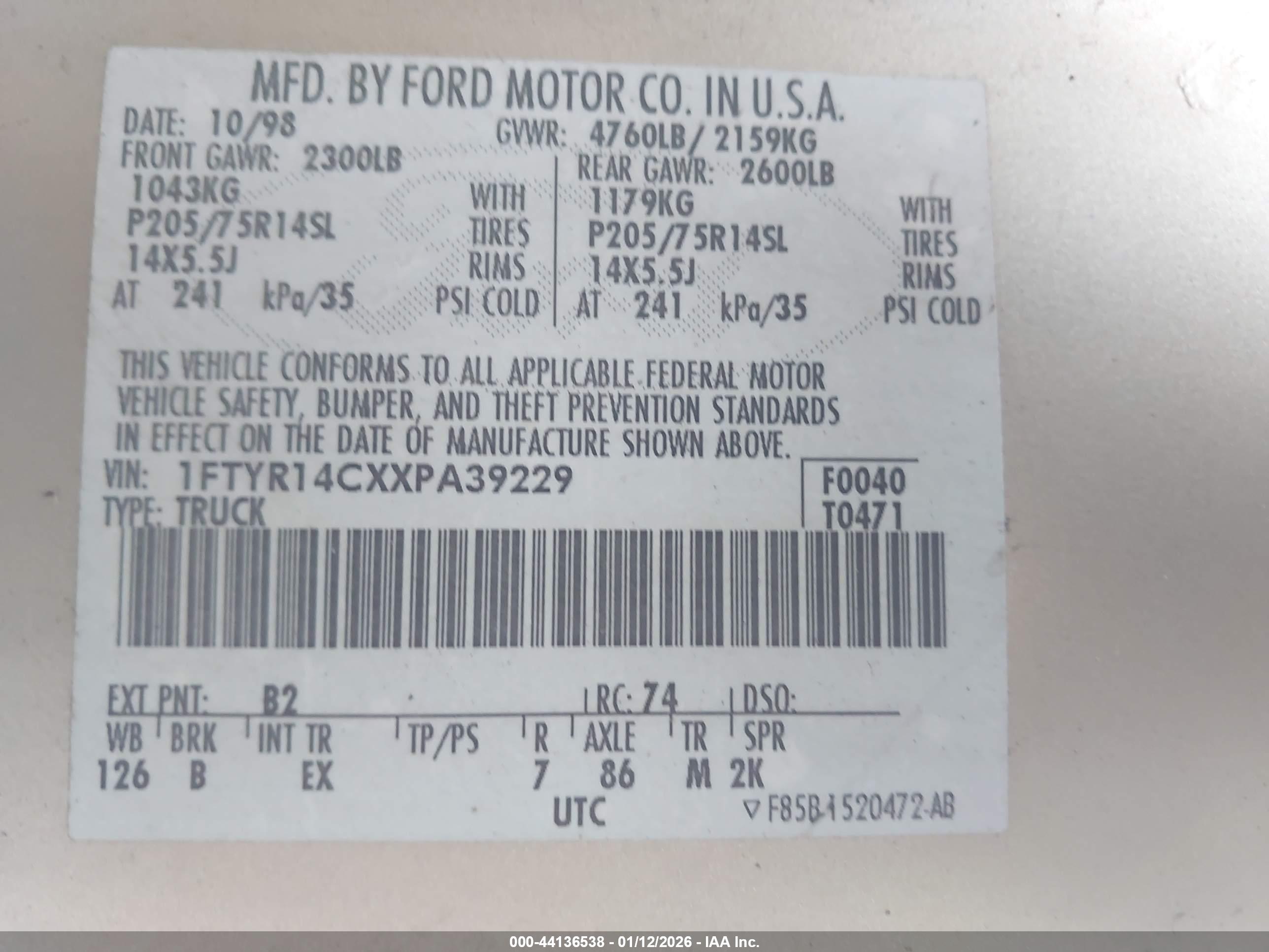 FORD RANGER image 9