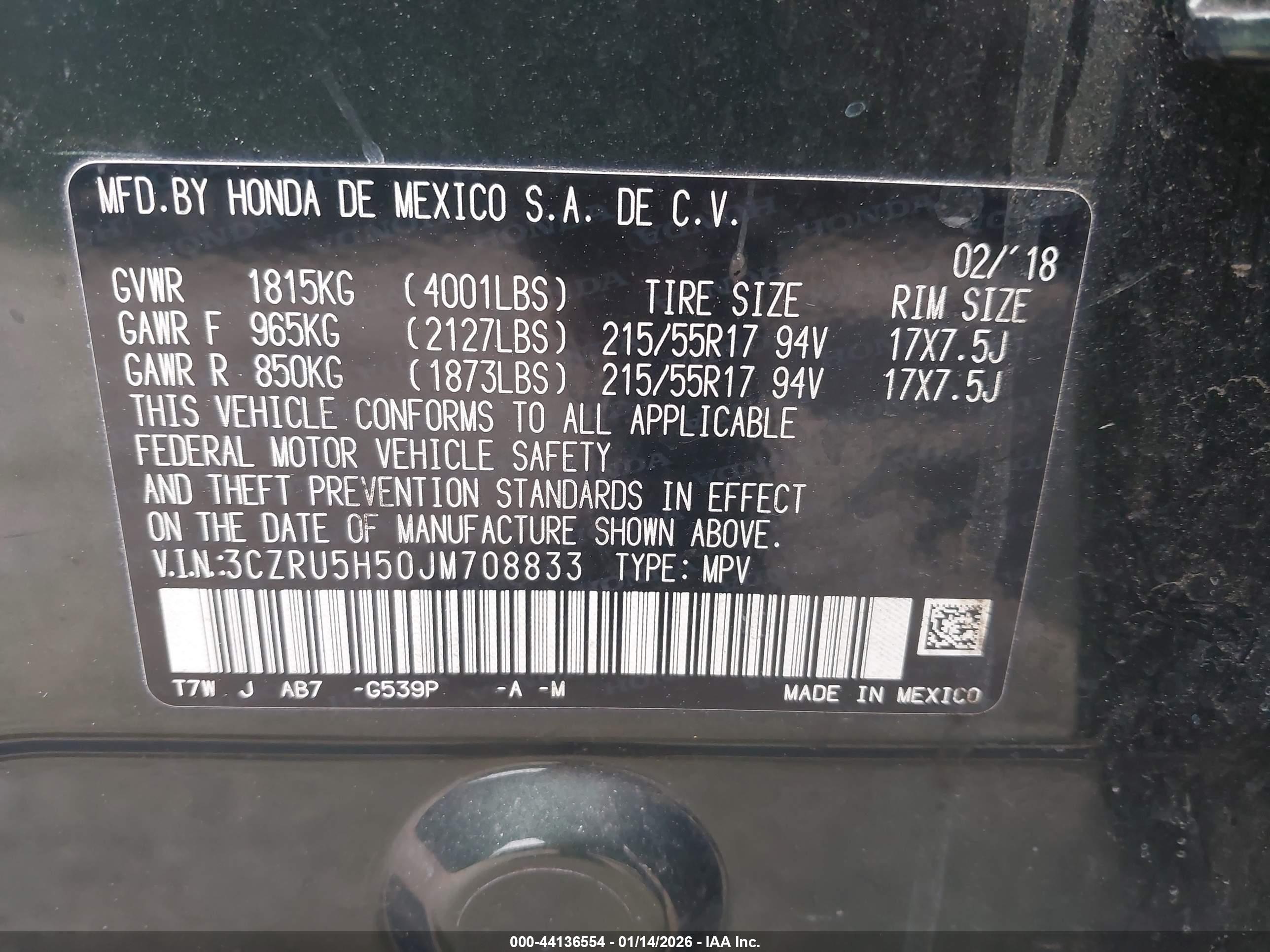 HONDA HR-V image 9