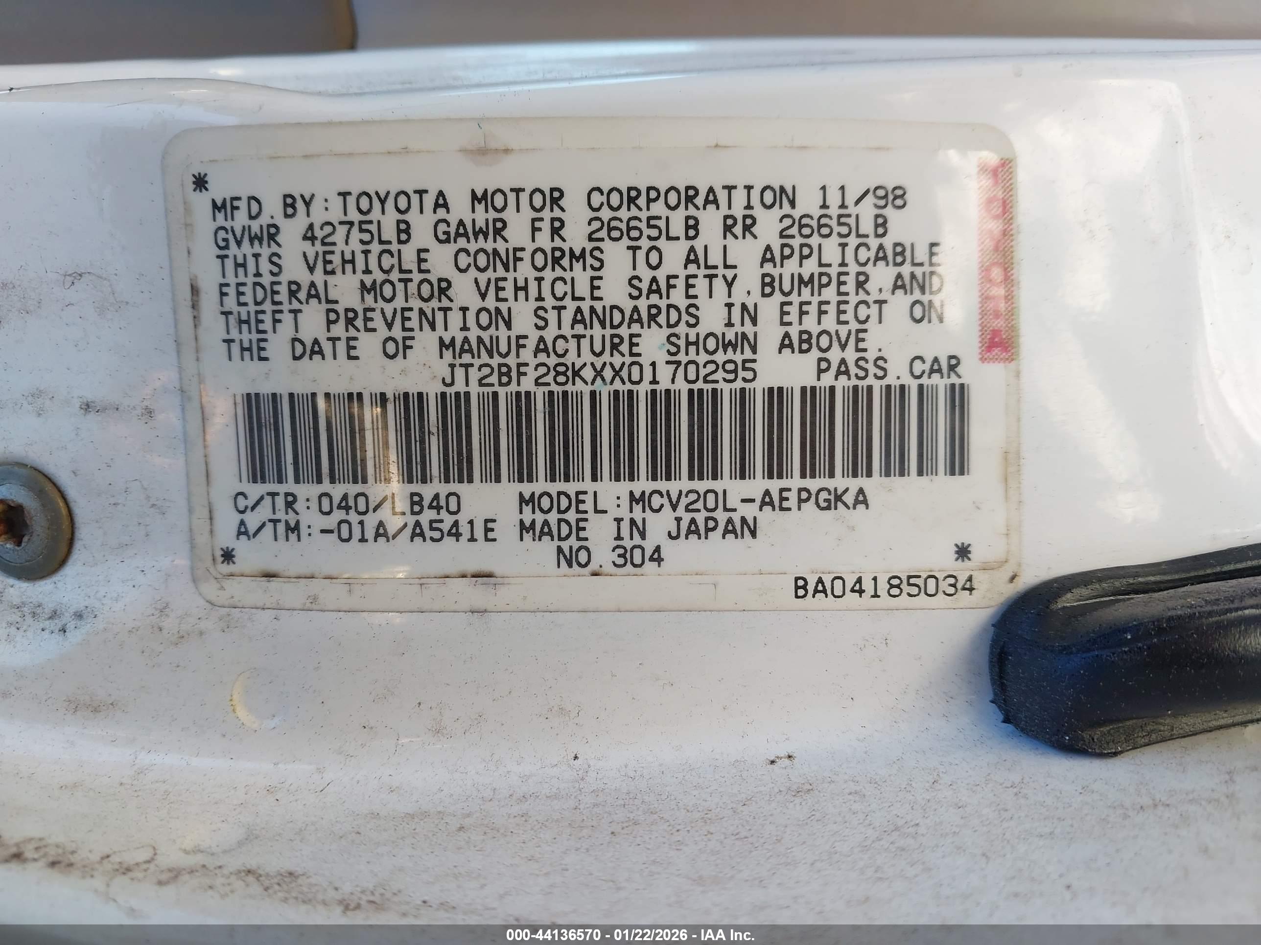 TOYOTA CAMRY image 9