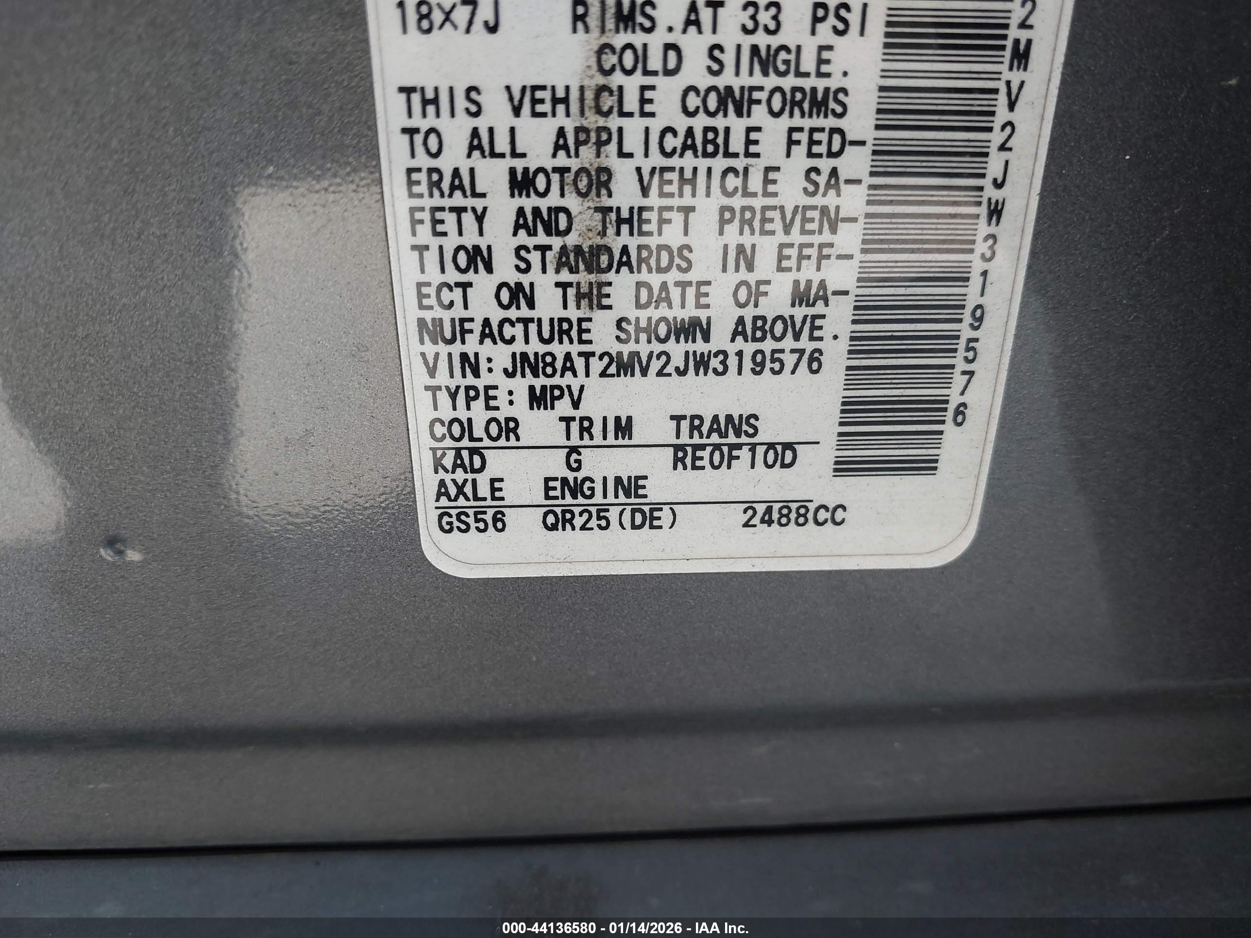 NISSAN ROGUE image 9