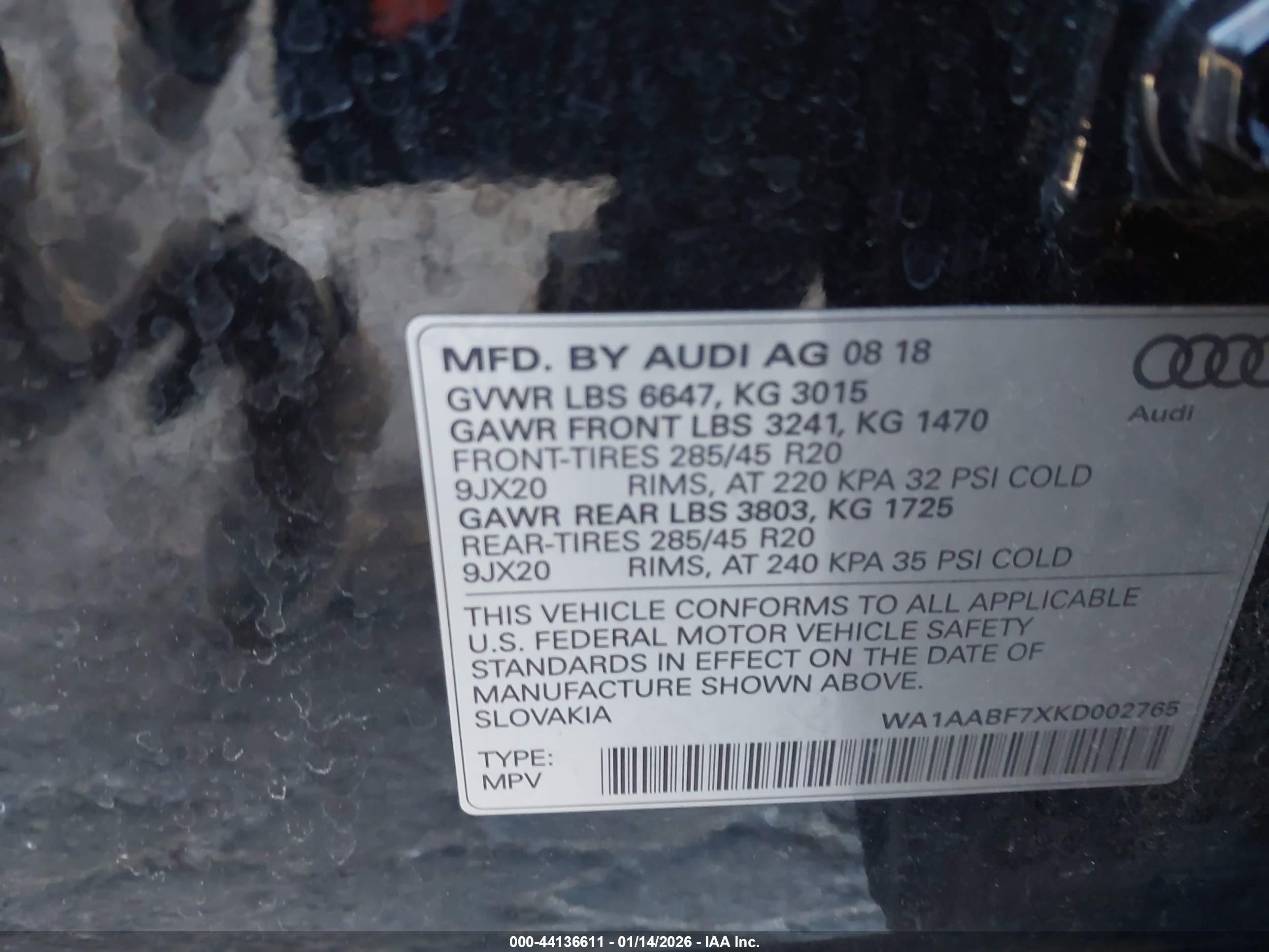 AUDI Q7 image 9