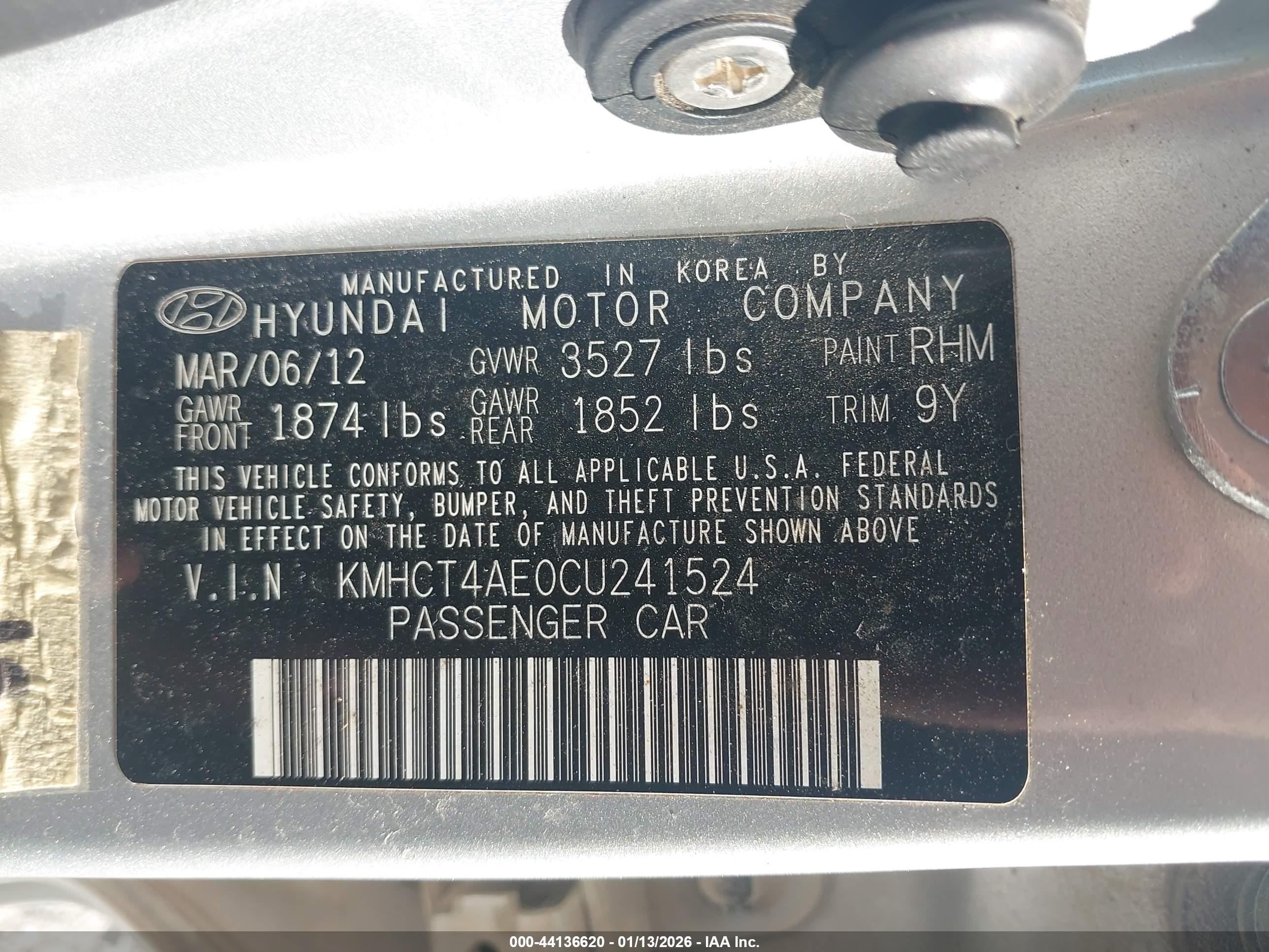 HYUNDAI ACCENT image 9
