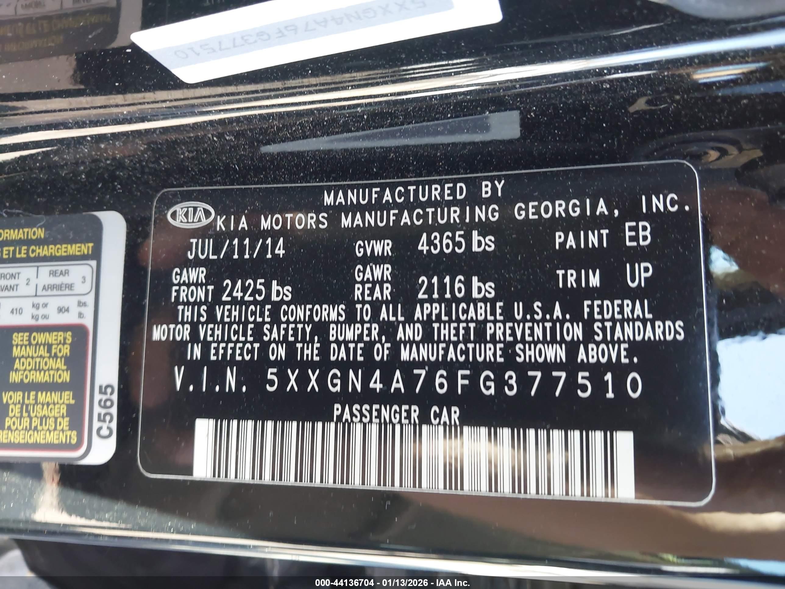 KIA OPTIMA image 9