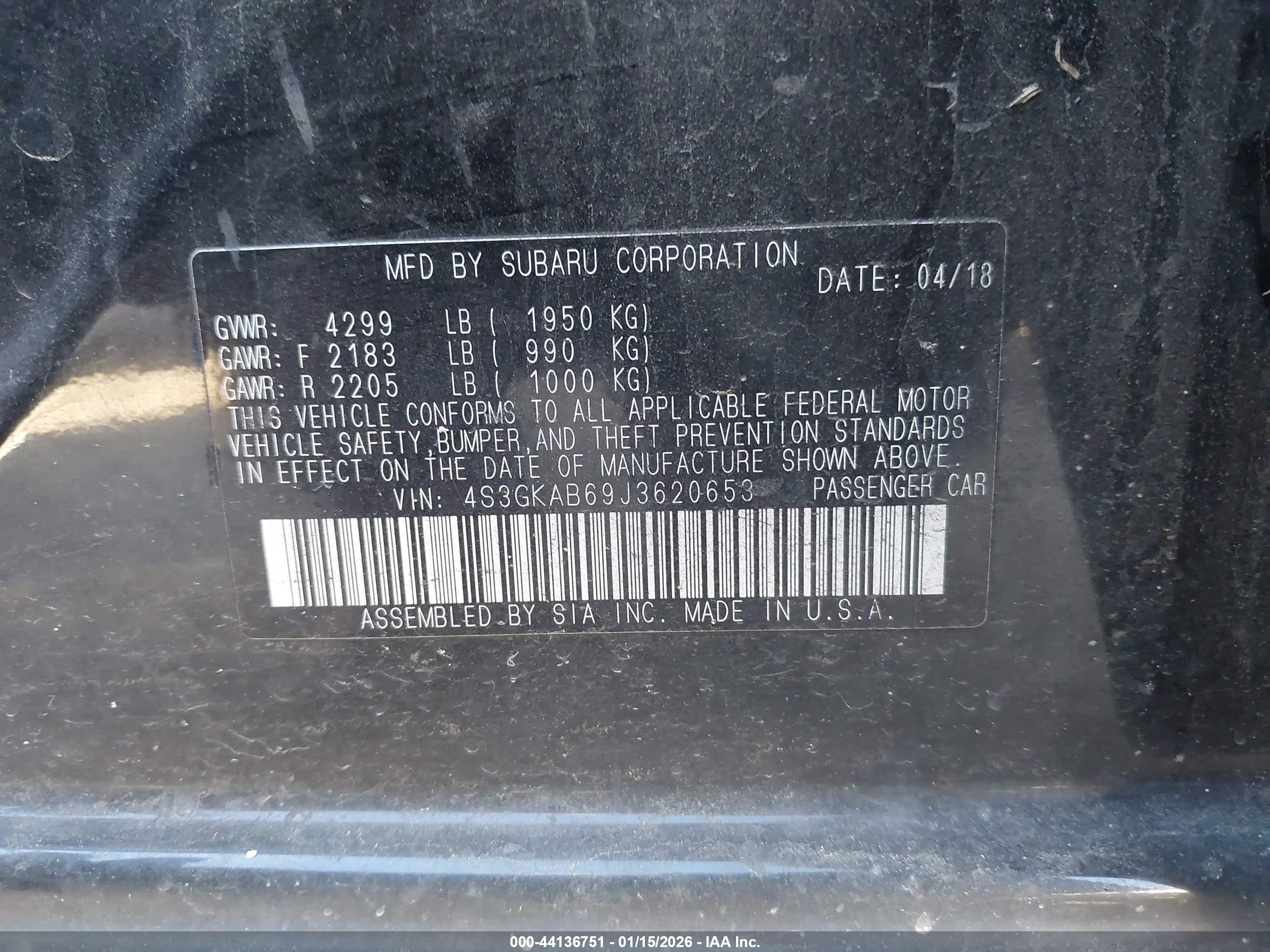 SUBARU IMPREZA image 9
