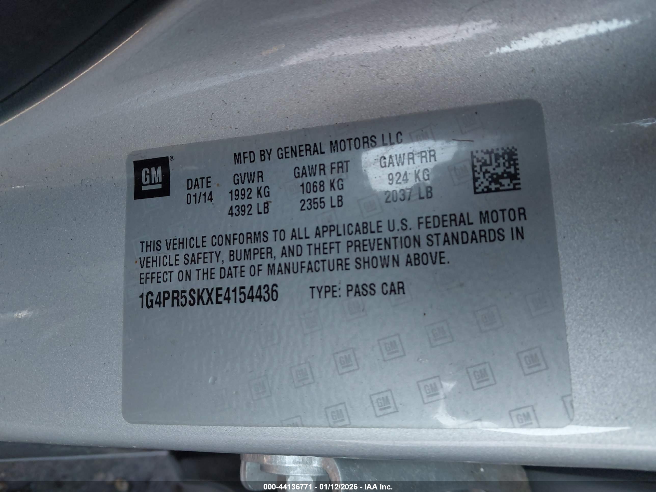 BUICK VERANO image 9