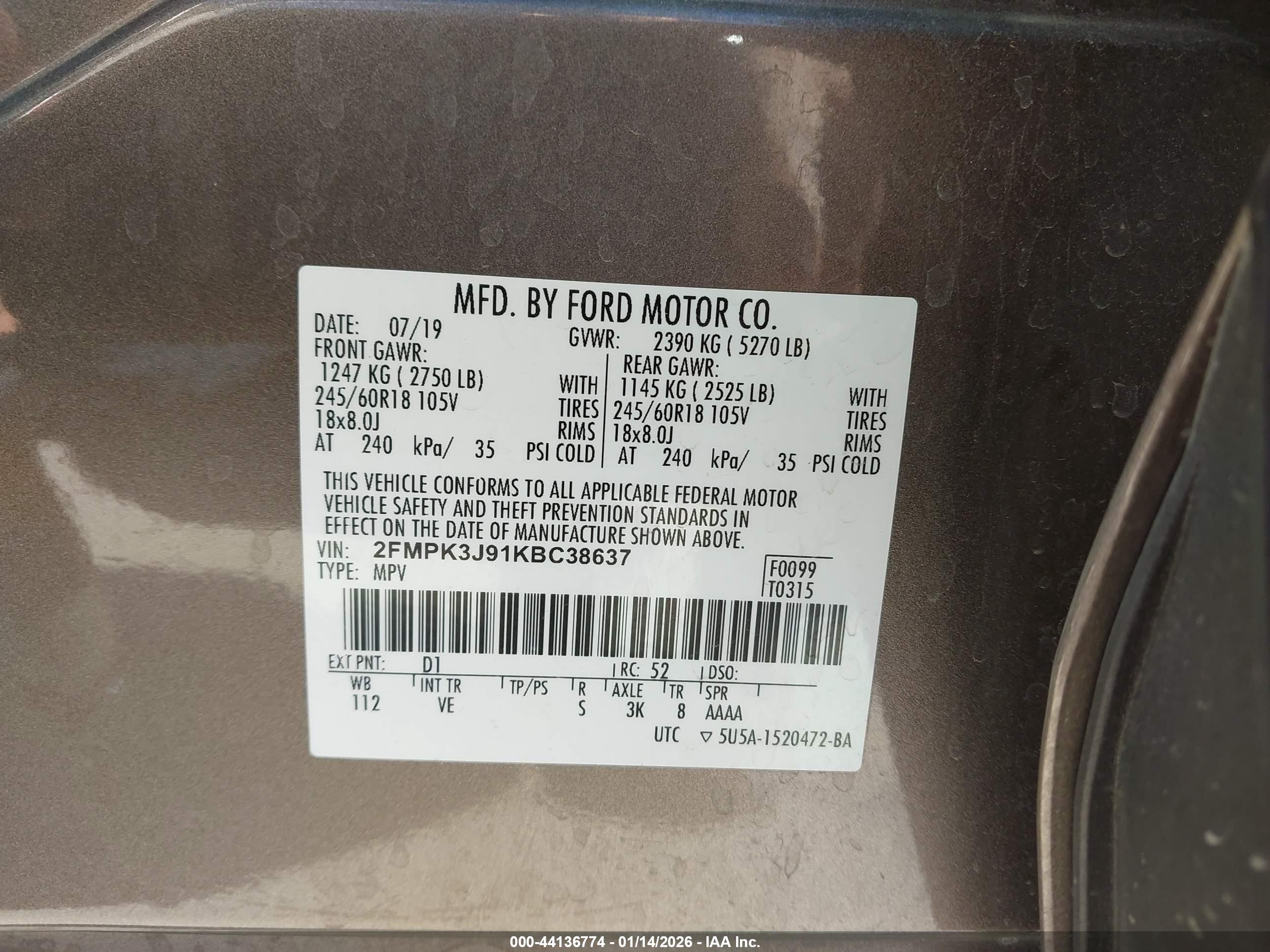 FORD EDGE image 9
