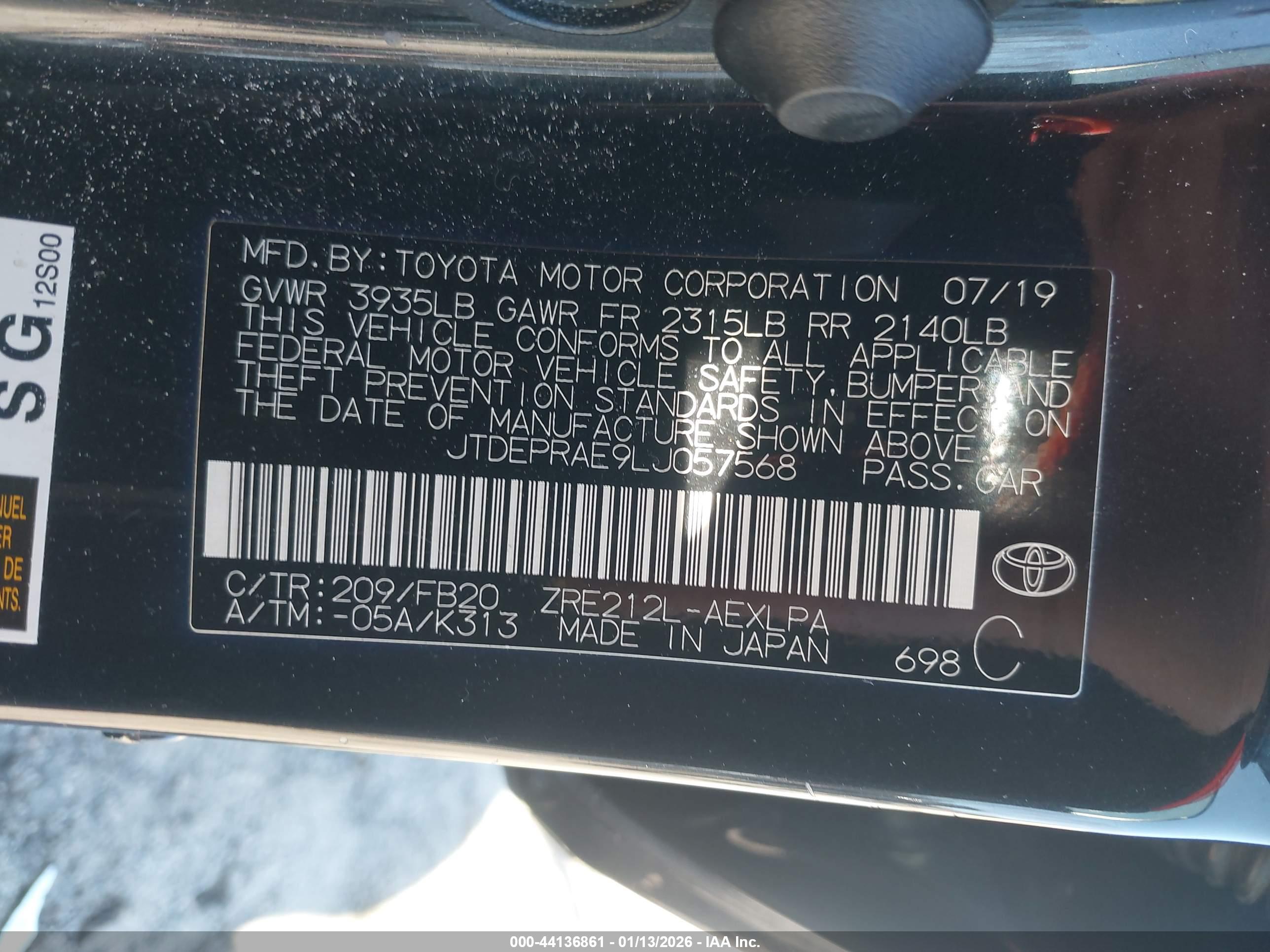 TOYOTA COROLLA image 9