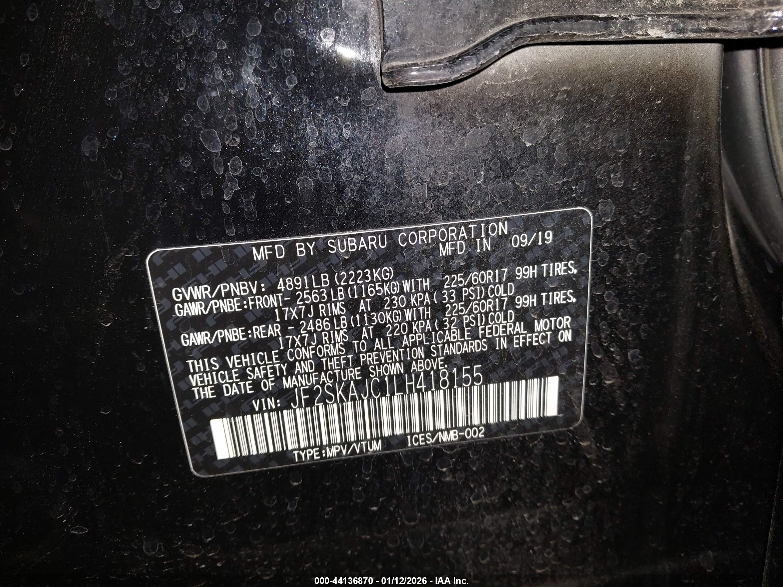 SUBARU FORESTER image 9
