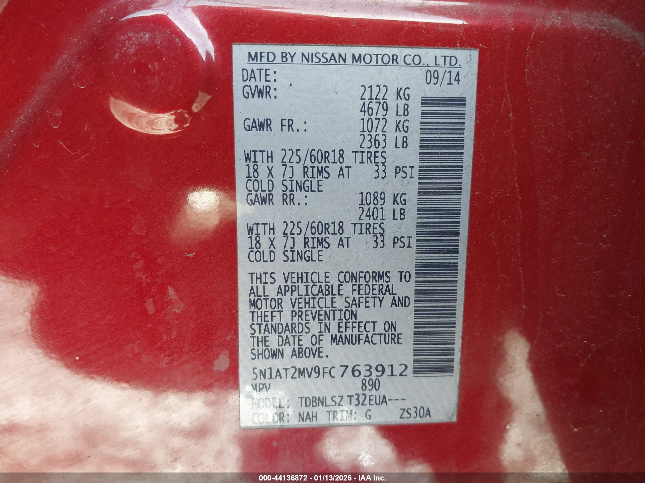 NISSAN ROGUE image 9