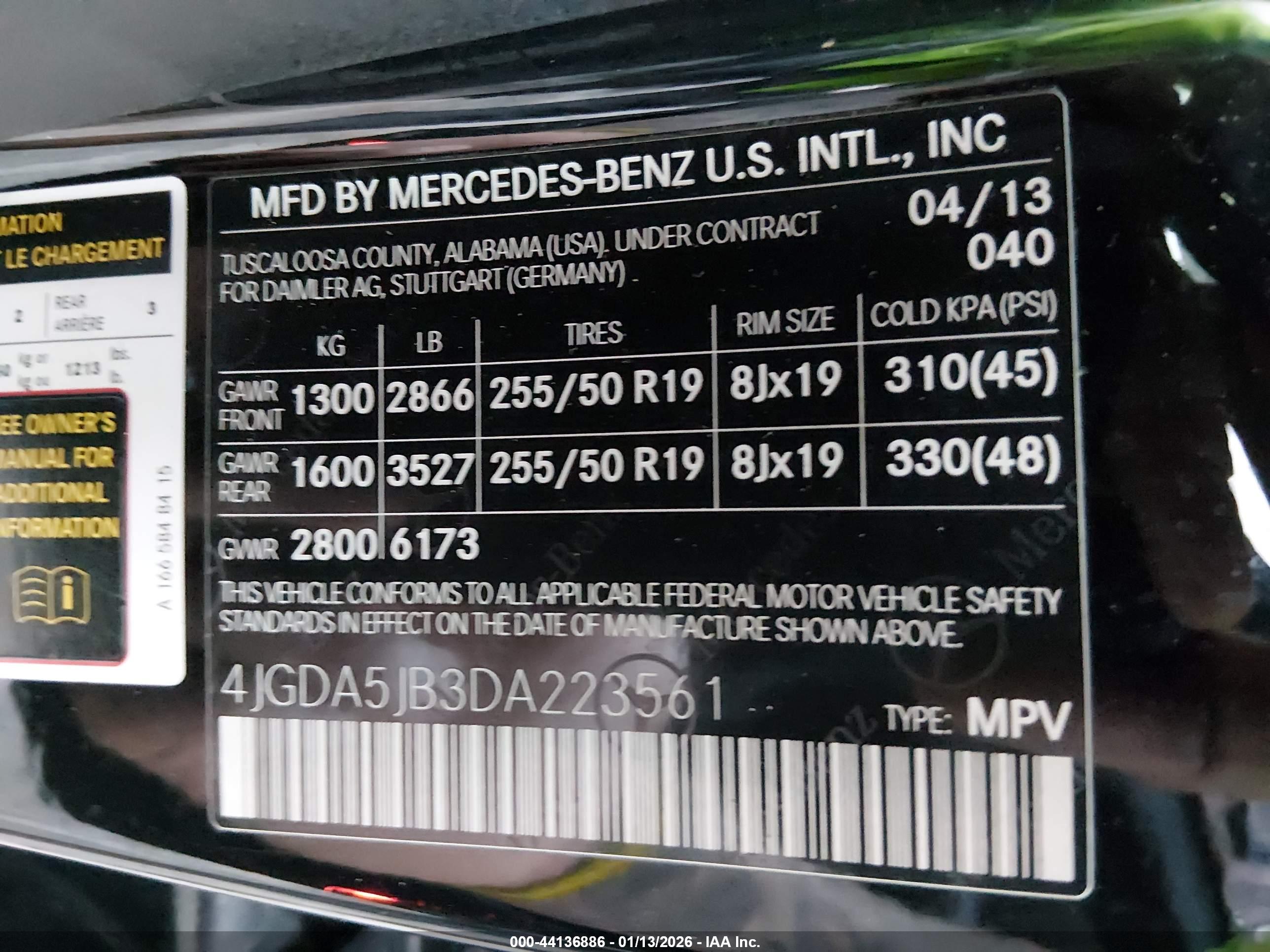 MERCEDES-BENZ ML image 9