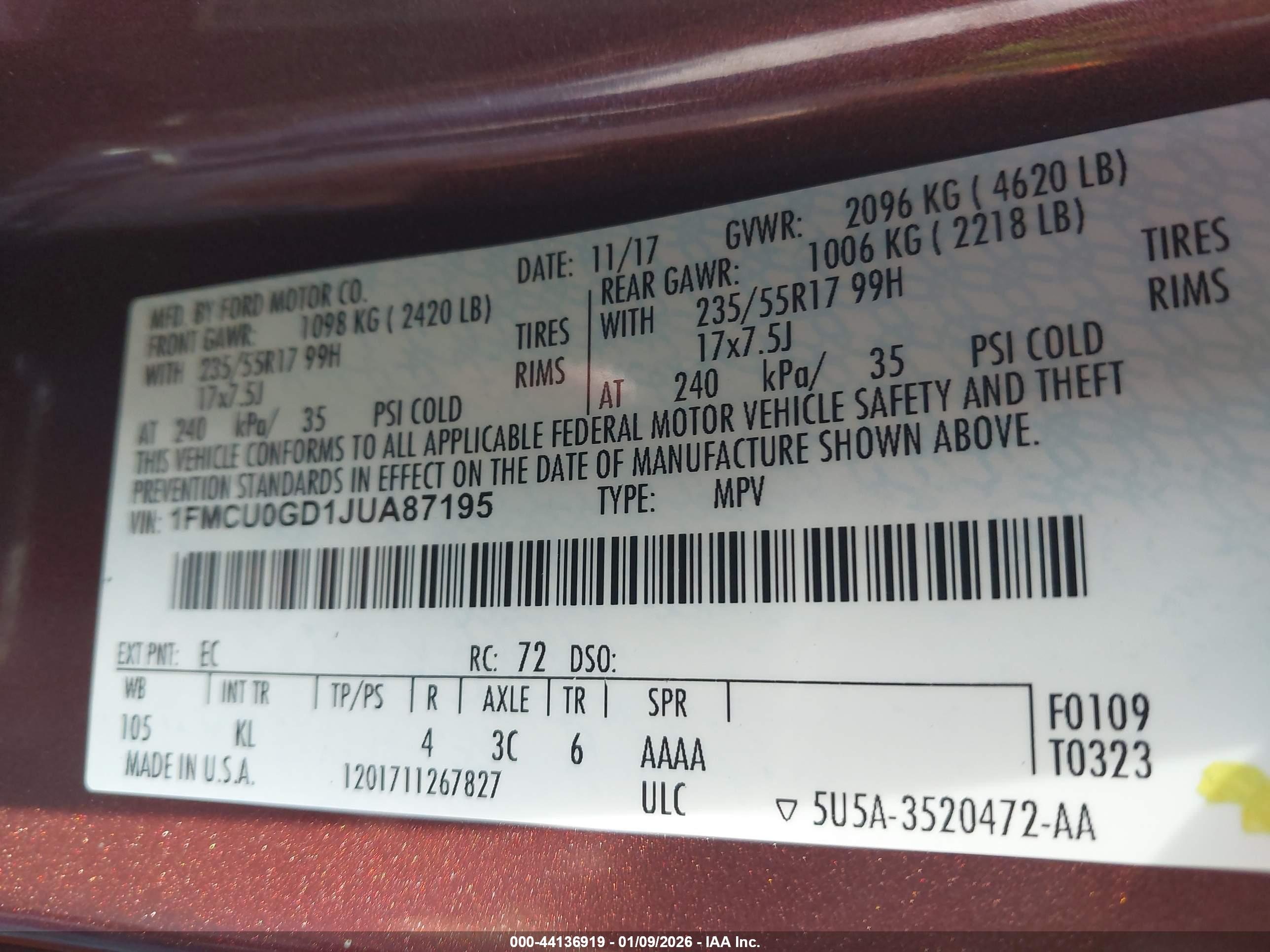 FORD ESCAPE image 9