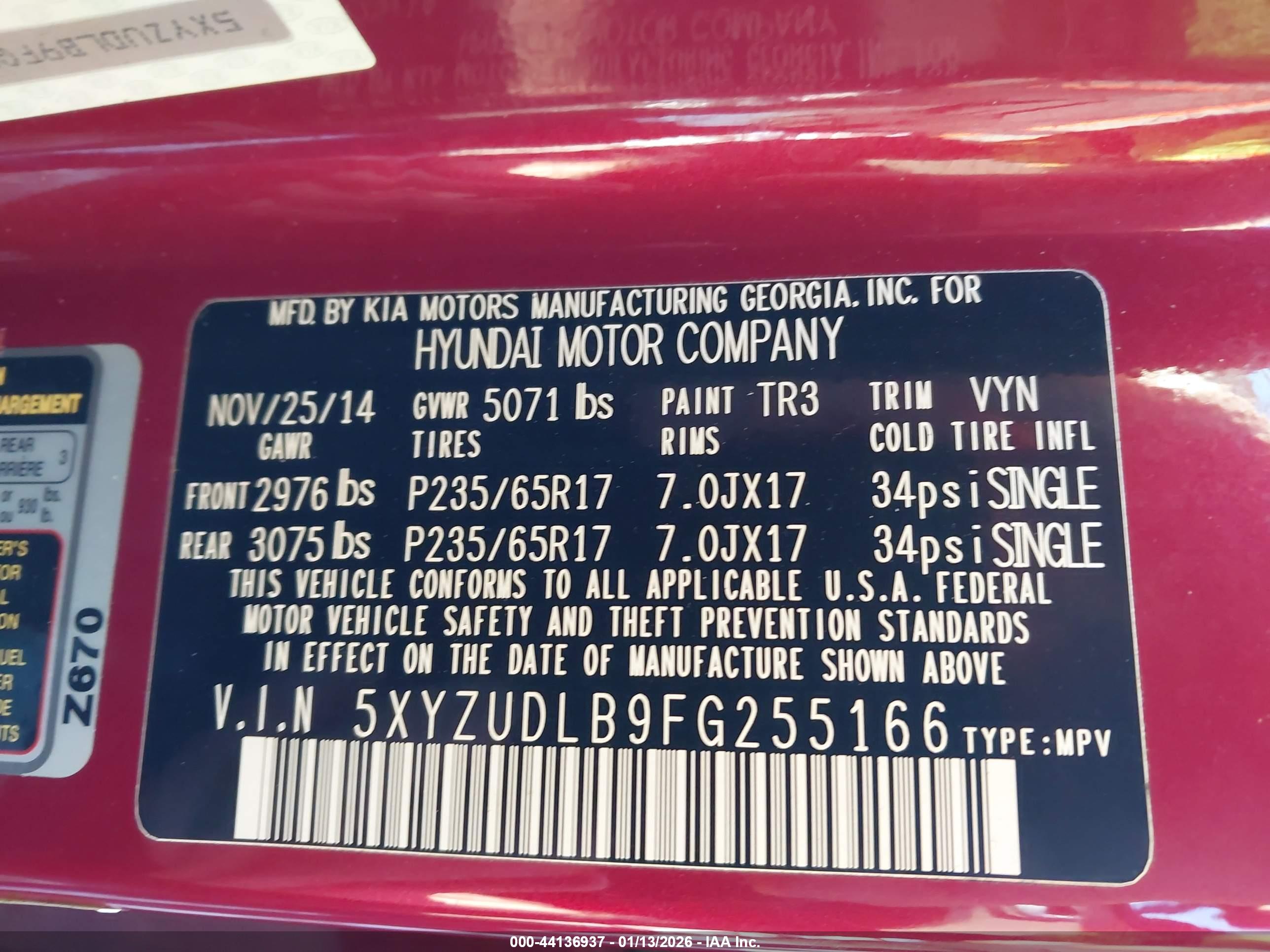 HYUNDAI SANTA image 9
