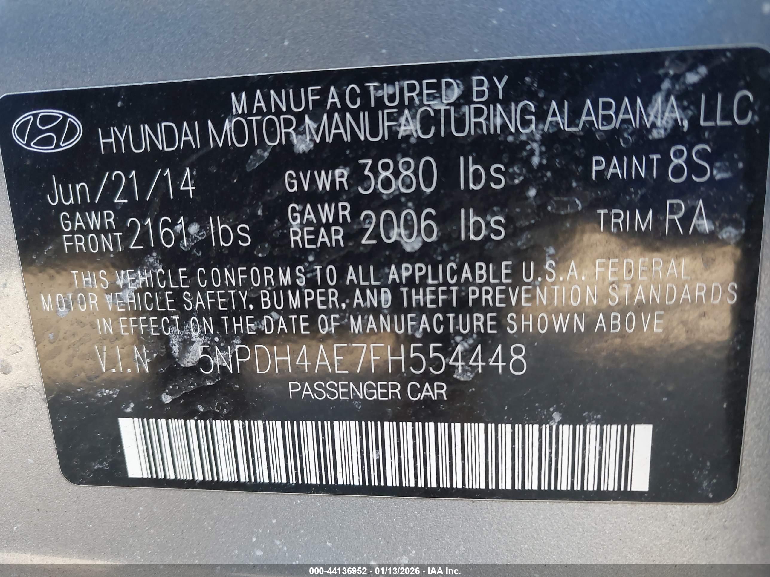 HYUNDAI ELANTRA image 9