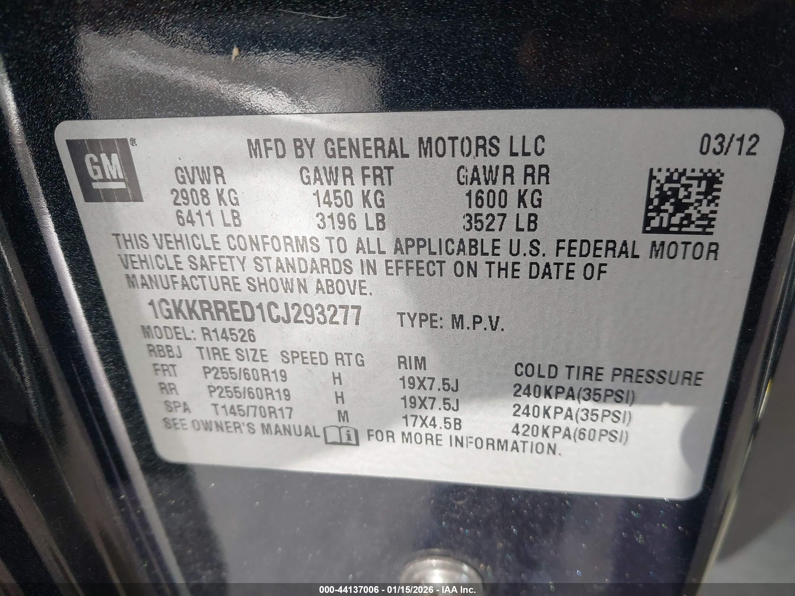 GMC ACADIA image 9