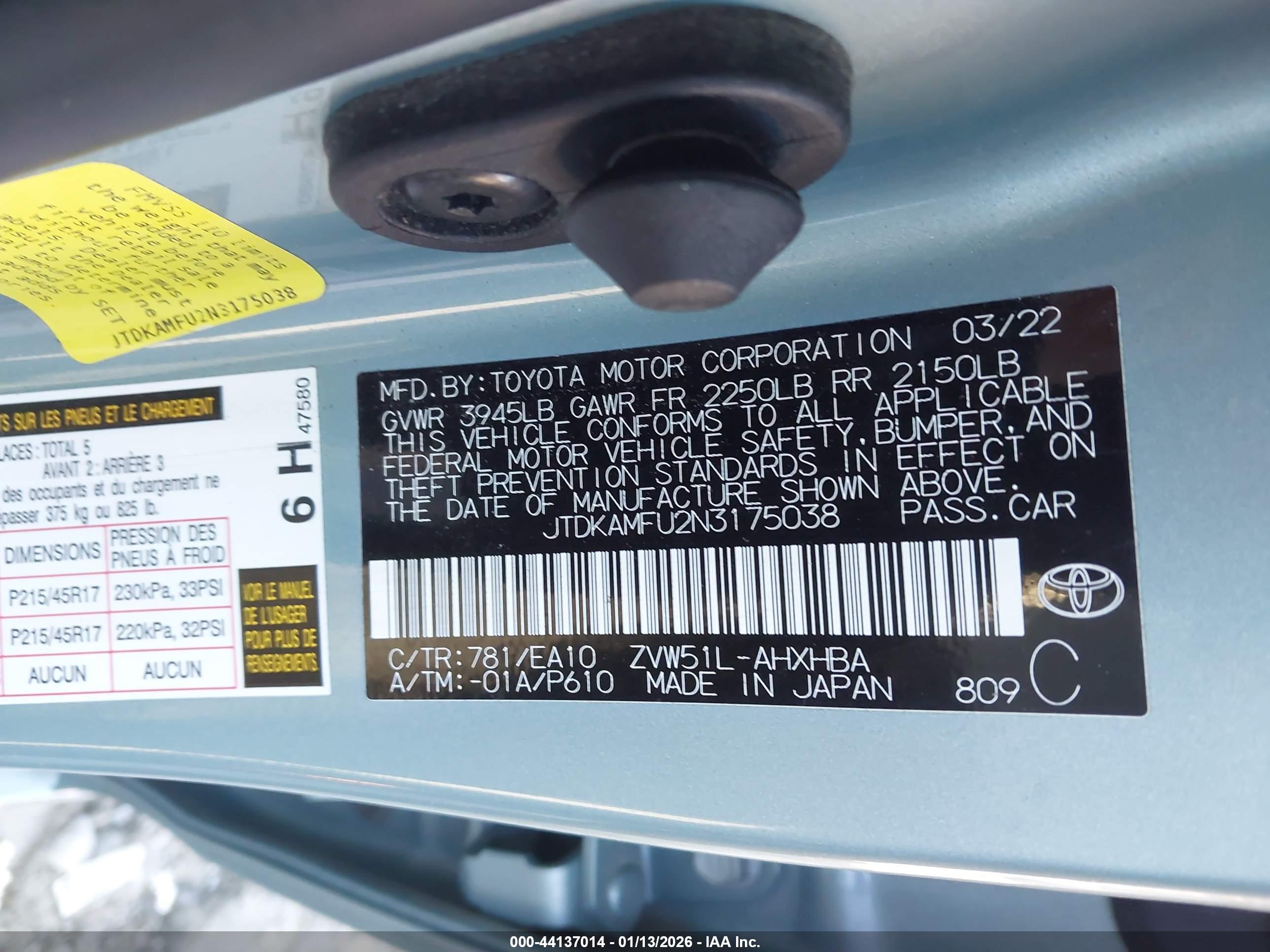 TOYOTA PRIUS image 9
